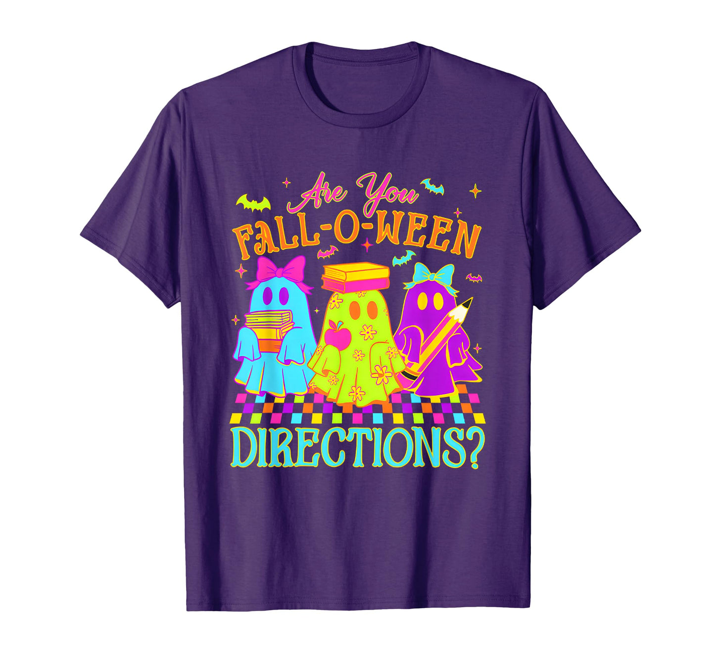 are You Fall-o-ween Directions Halloween T-Shirt