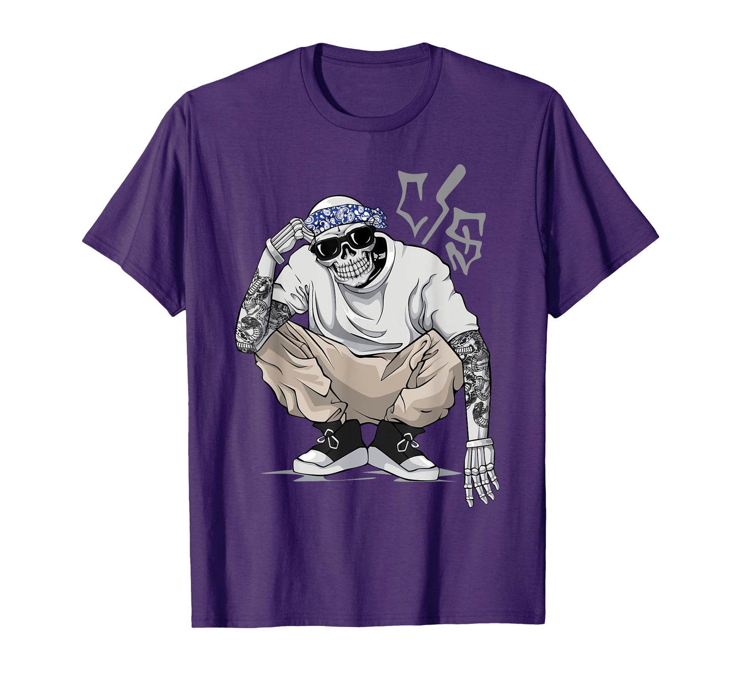 Cholo Chicano Tattoo Cool Mexican Gangster Skeleton Mexico T-Shirt