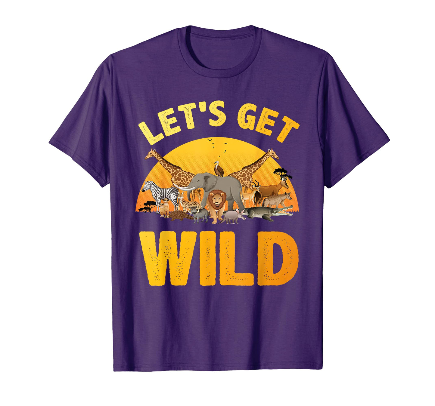Funny Safari Costume For Kids Men Women Africa Safari Lover T-Shirt