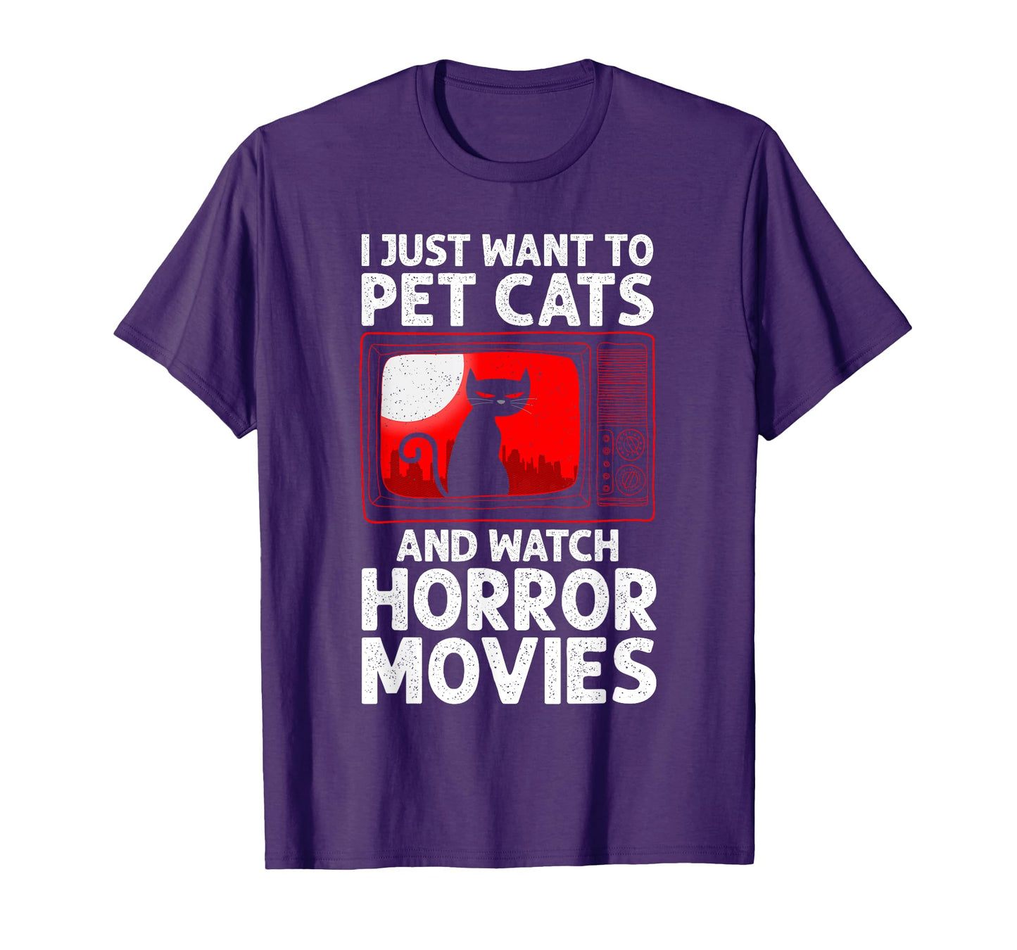 Cute Horror Movie Design For Men Women Horror Movie Lover T-Shirt