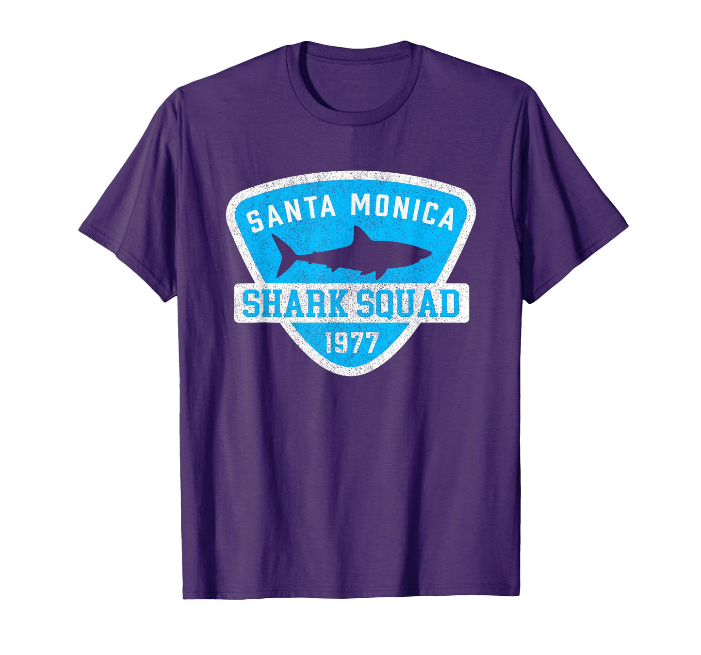Kids Santa Monica California Shark Souvenir Boys Vintage T-Shirt