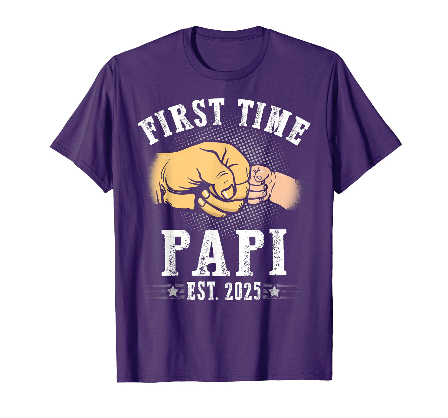 First time Papi Est 2025 Father's Day Soon To Be Papi T-Shirt