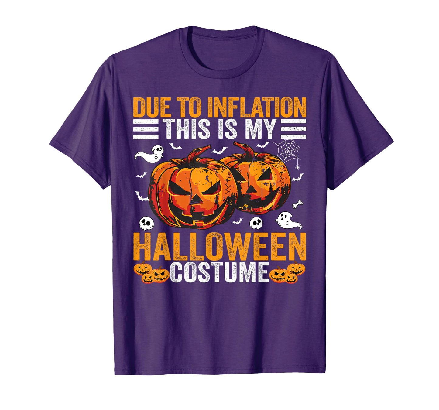 Due To Inflation This Is My Halloween Costume Funny T-Shirt