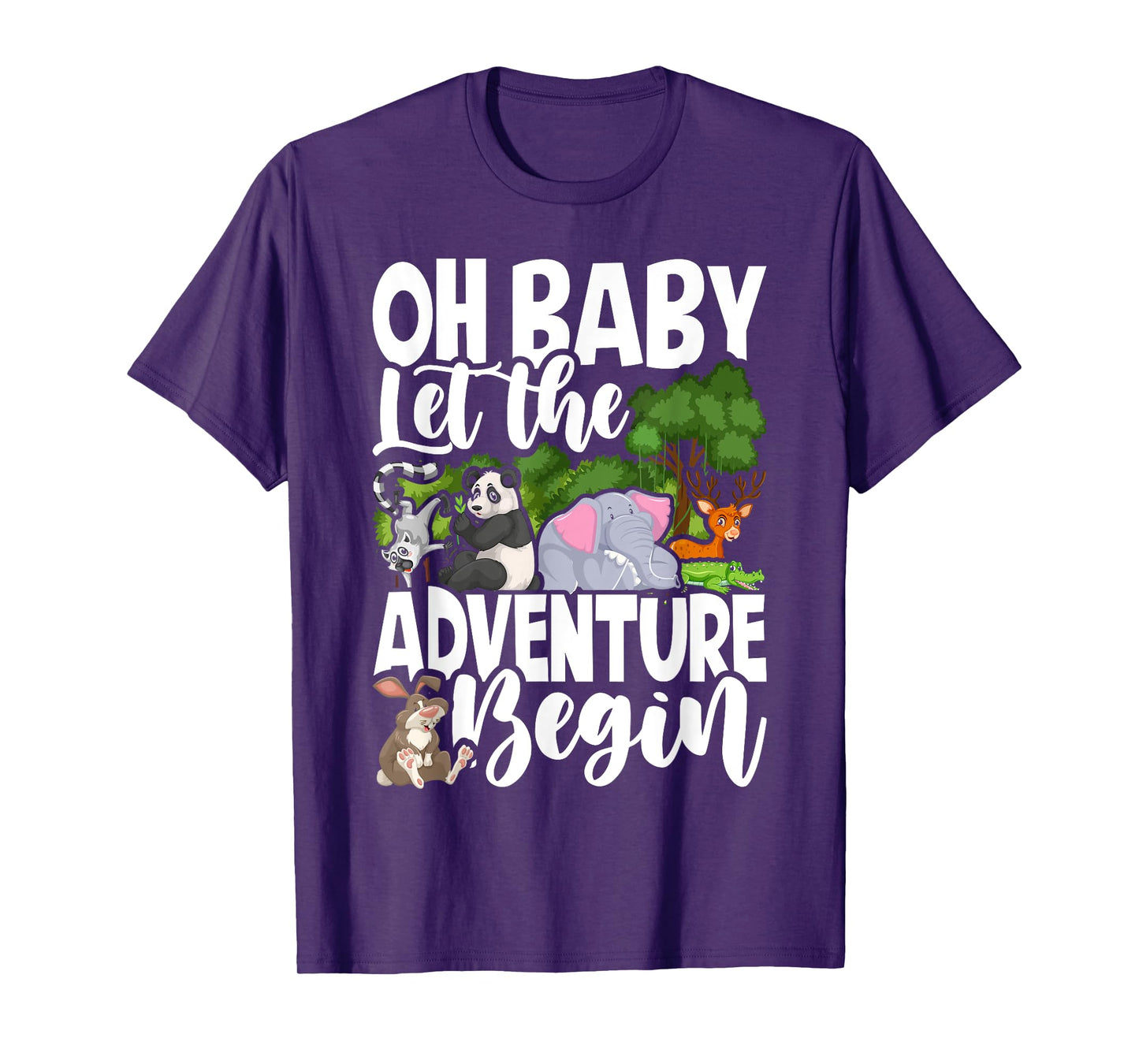 Spring Woodland Baby Shower Animal Theme Matching Neutral T-Shirt
