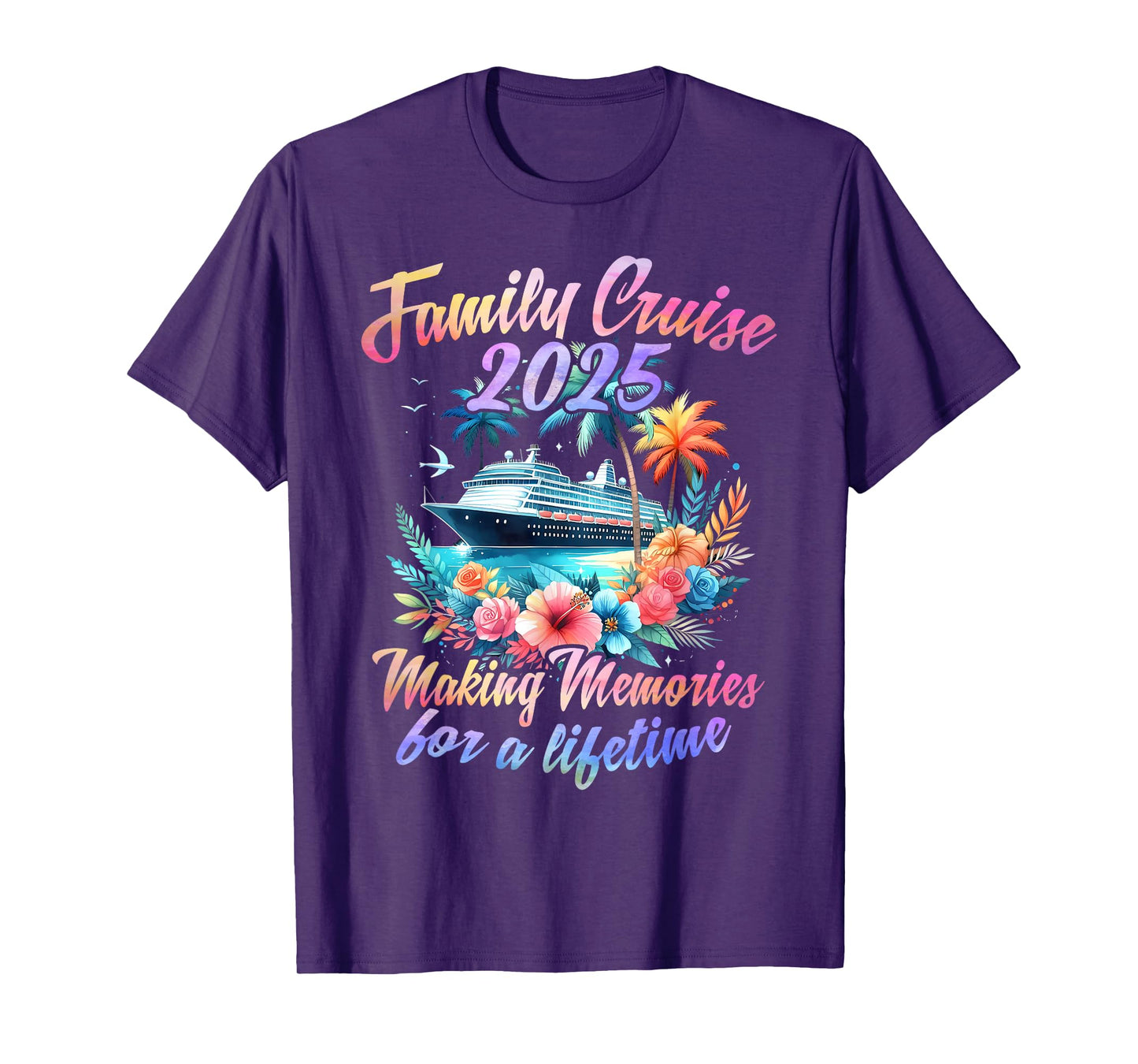 Family Cruise 2025 Family Matching Cruise Vacation Party T-Shirt