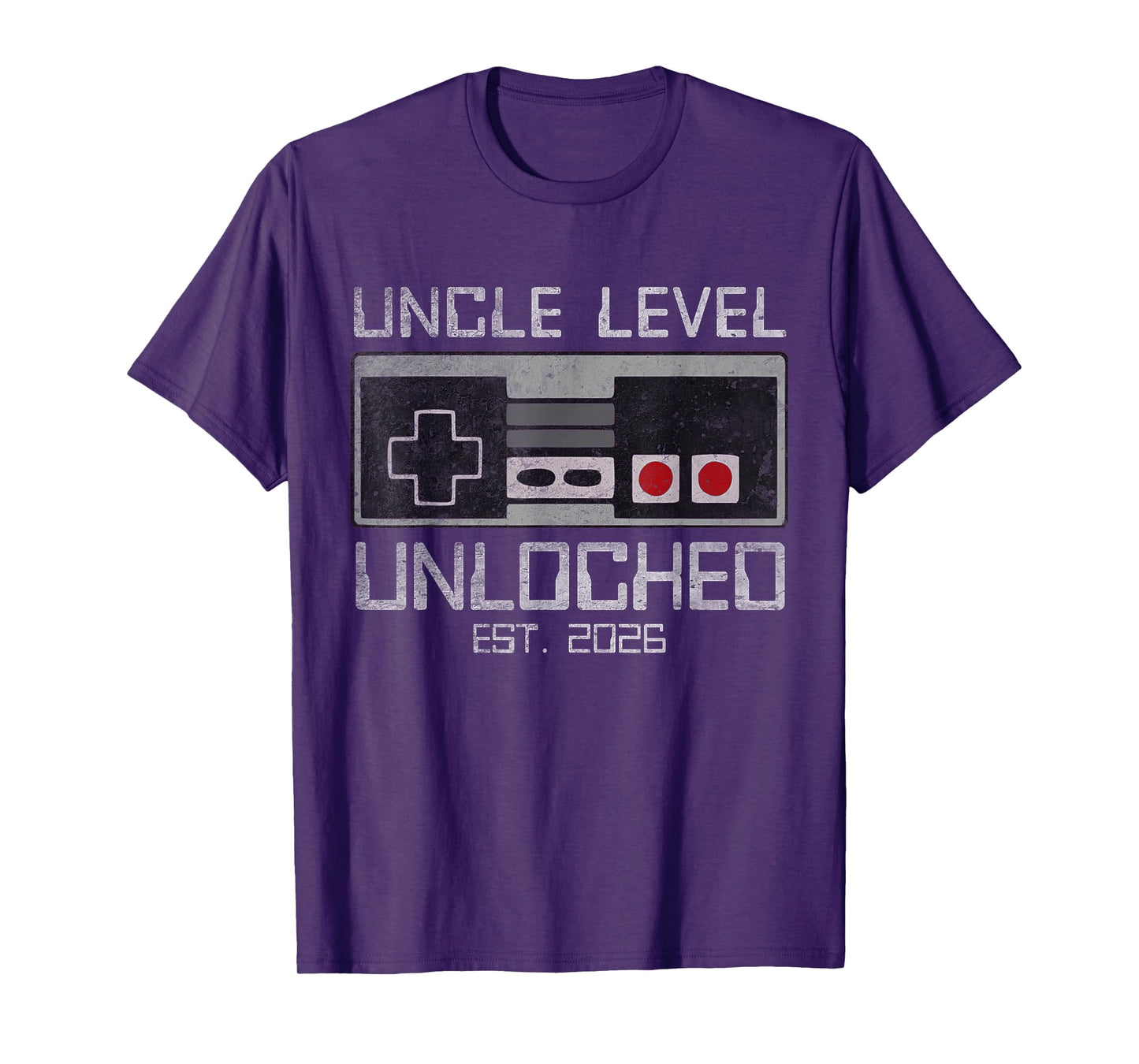 Uncle Level Unlocked 2026 Leveling Up Leveled Up to Uncle T-Shirt