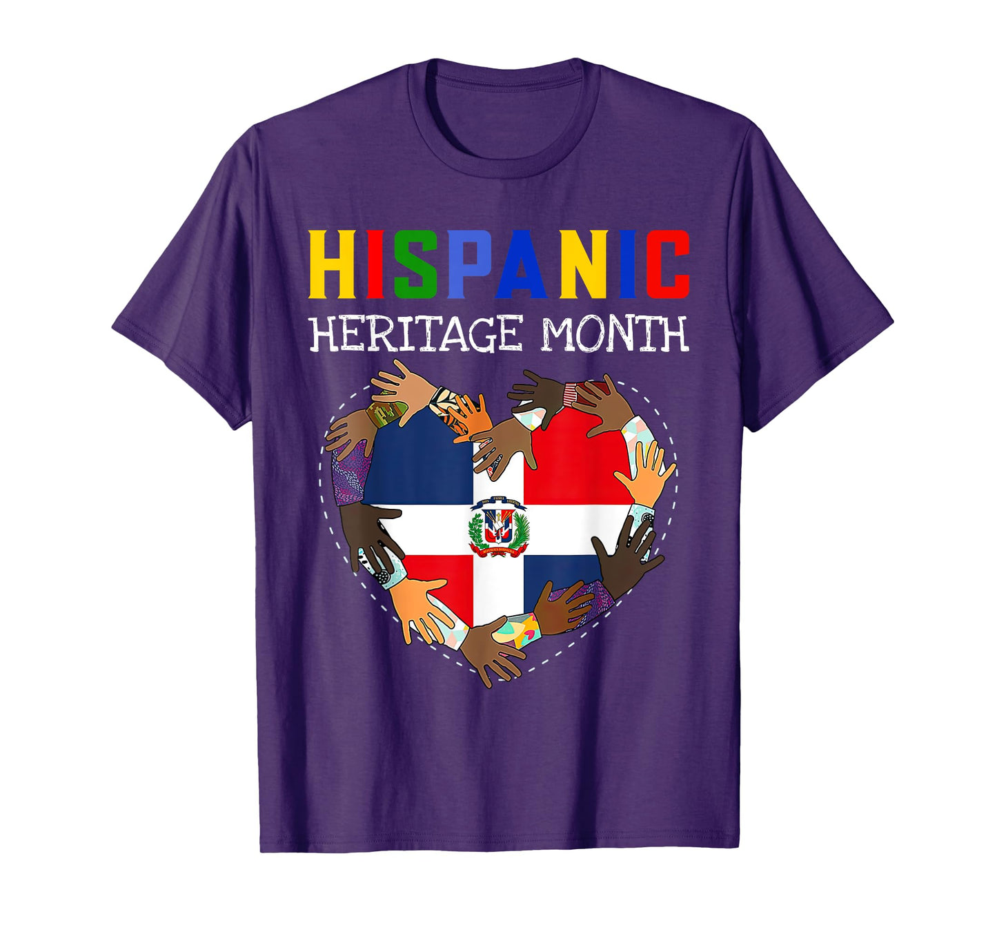 Hispanic Heritage Month Dominican Kids Boys Girls T-Shirt