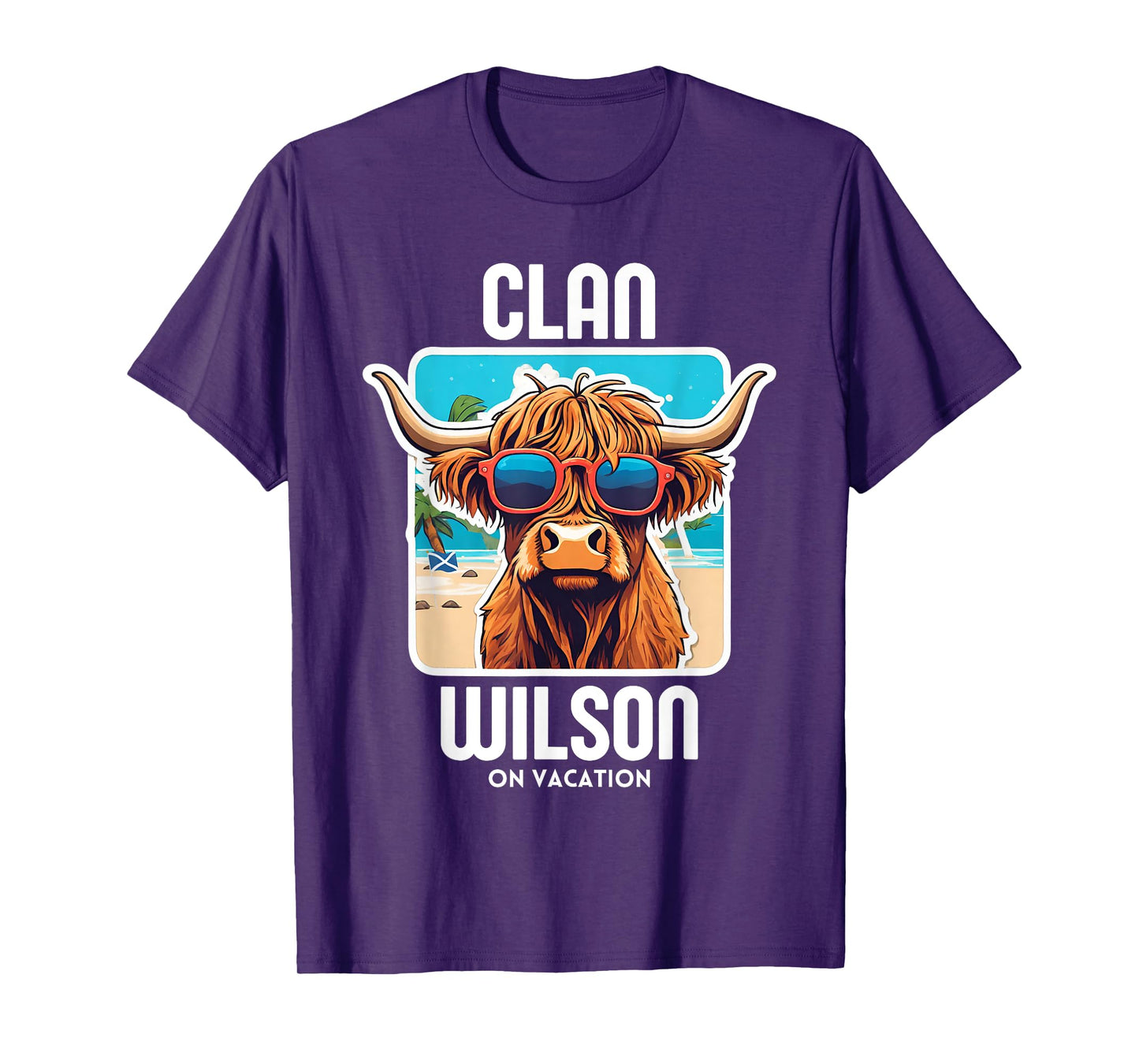 Wilson Clan Vacation Scottish Family Name Party T-Shirt