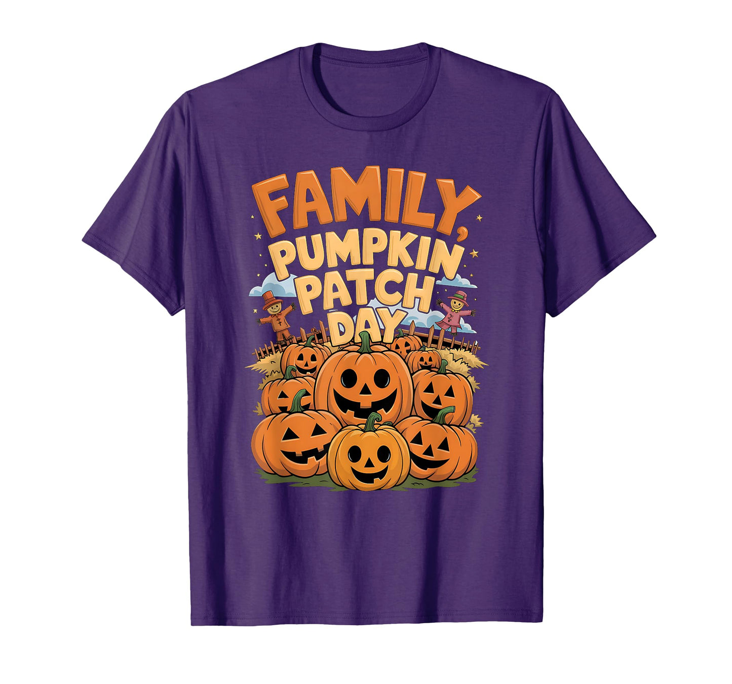 Matching Family Adventure Fun Family Pumpkin Patch Day T-Shirt