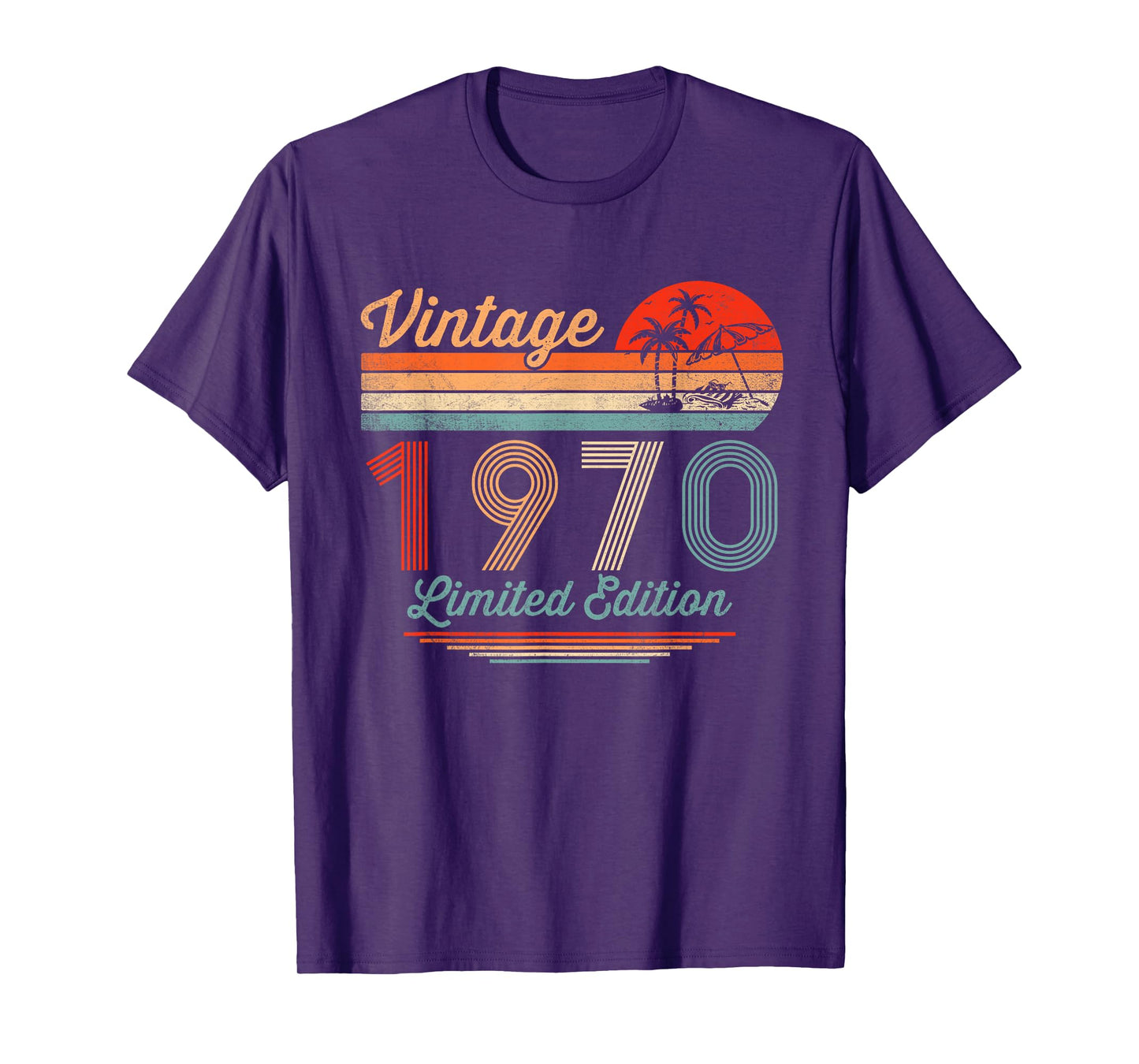 Vintage 1970 Limited Edition 55 Year Old Gifts 55th Birthday T-Shirt