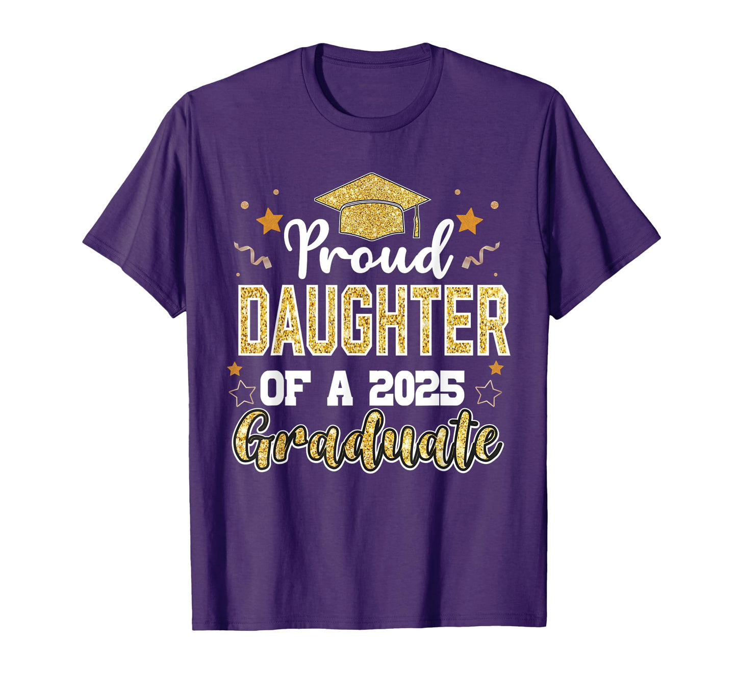 Daughter Senior 2025 Proud Daughter Class Of 2025 Graduate T-Shirt