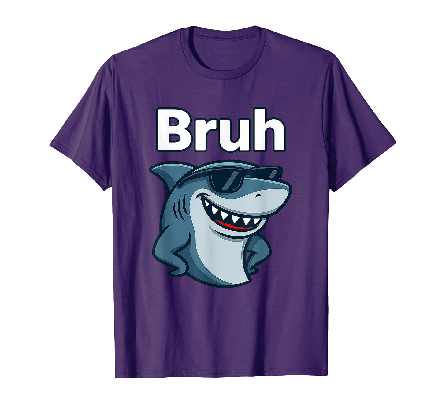 Bruh - Wildlife Sea Lover Marine Biology Shark Lover T-Shirt
