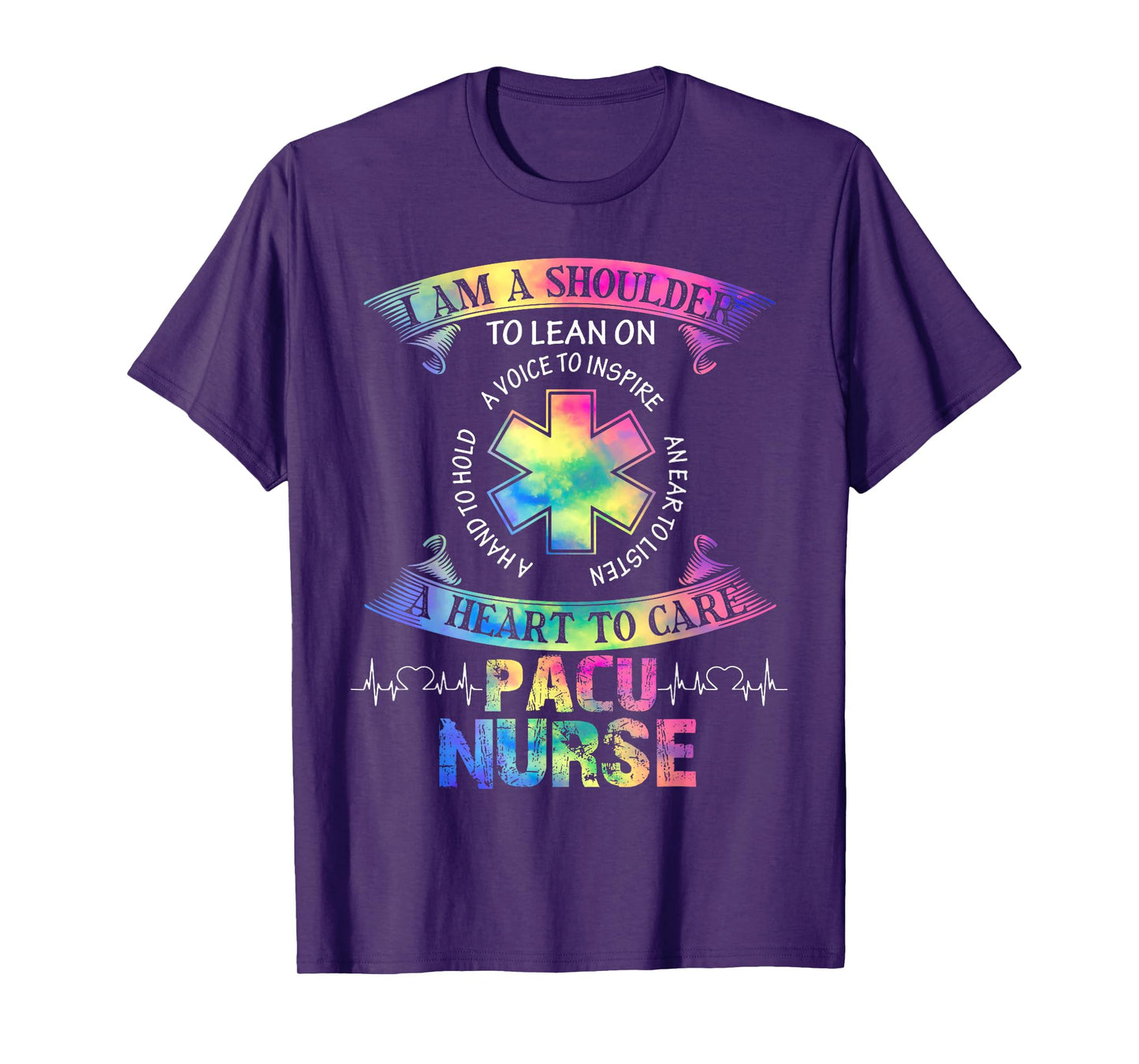 PACU Nurse Squad Appreciation Day Tie Dye For Women For Work T-Shirt