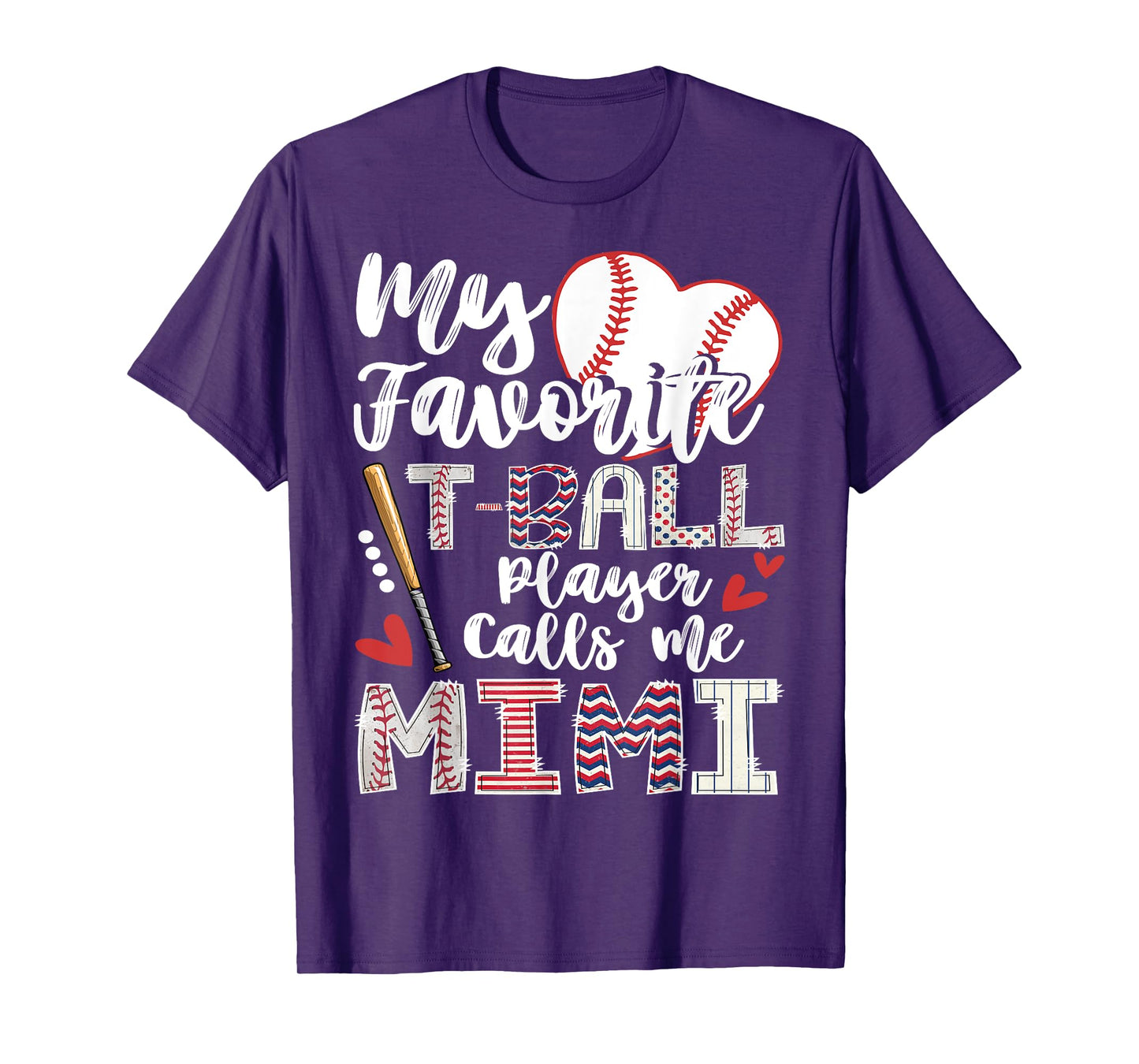 My Favorite T-Ball Player Calls Me Mimi Of Baller T-Shirt