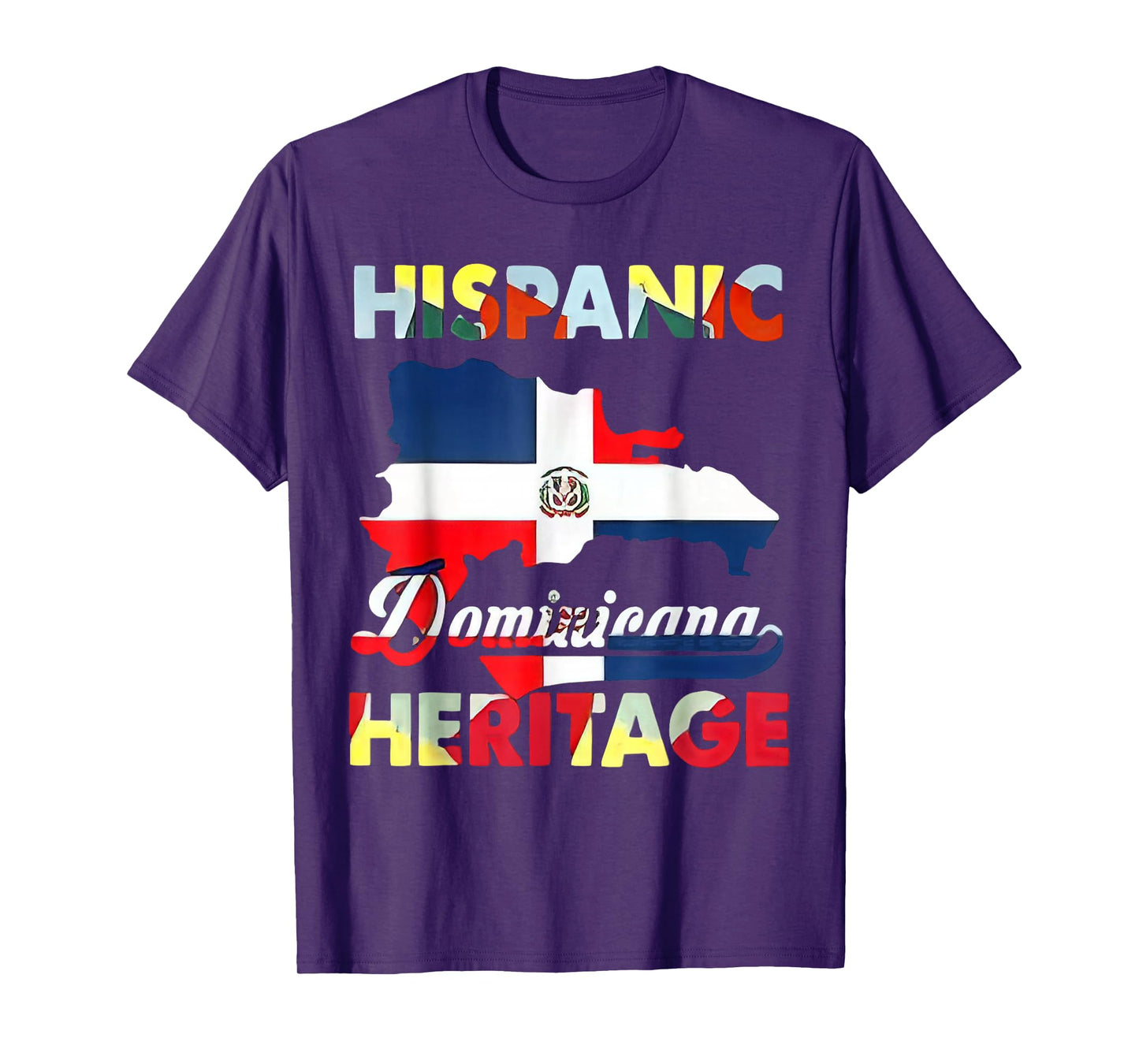 Hispanic Heritage Month Dominican Republic Flag Dominicana T-Shirt