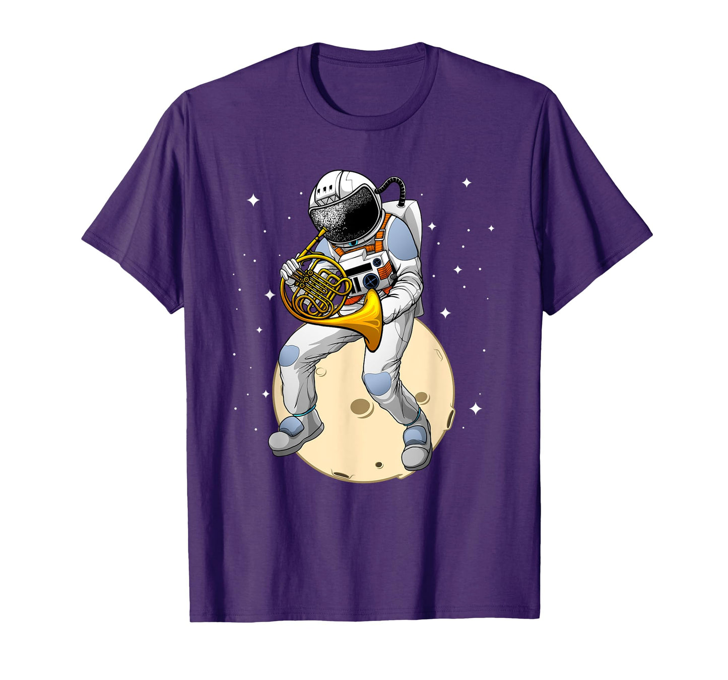 Funny French Horn Art For Men Women Boys Girls Kids Hornist T-Shirt