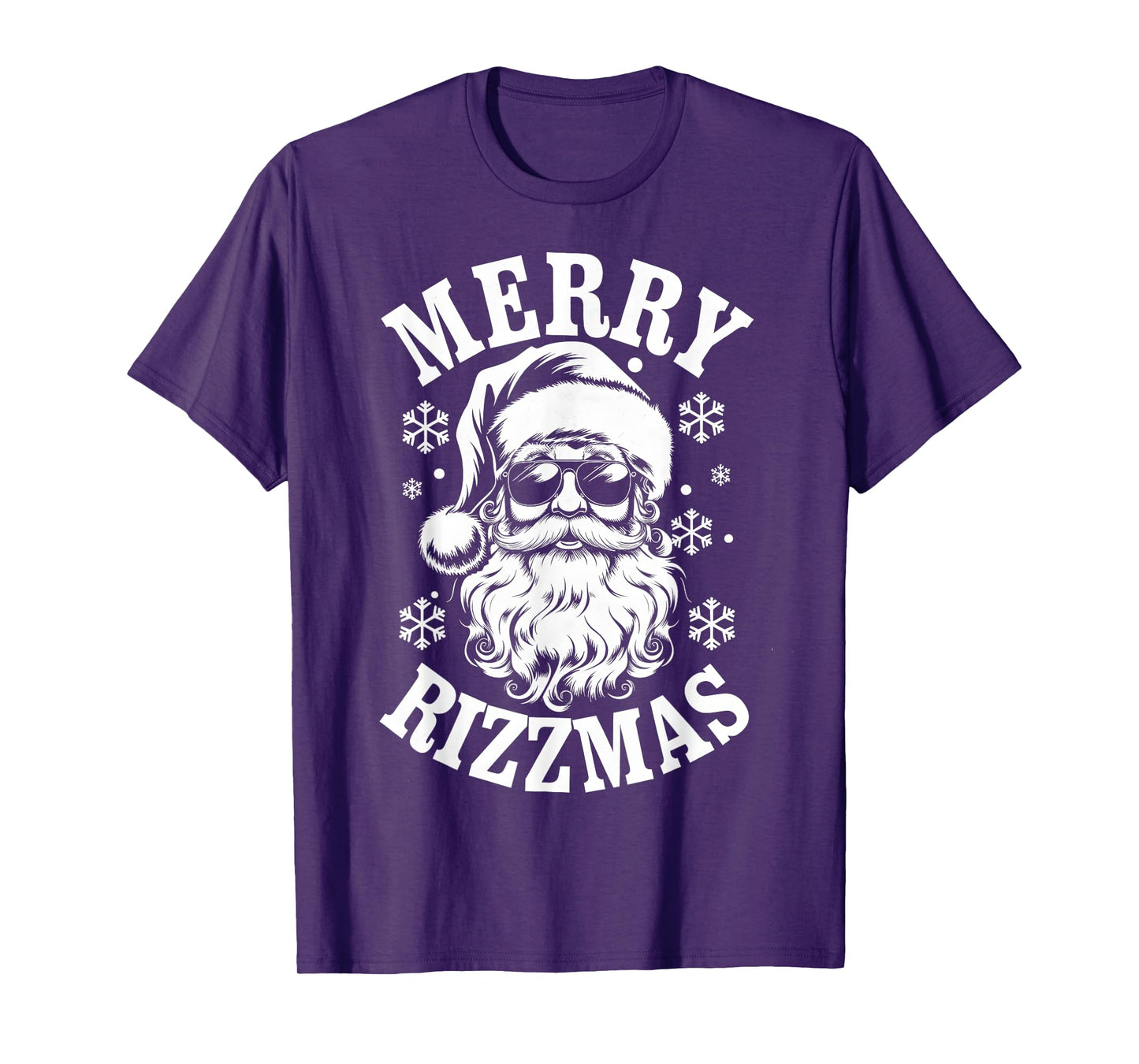 Merry Rizzmas Funny Christmas Santa Claus Happy Christmas T-Shirt