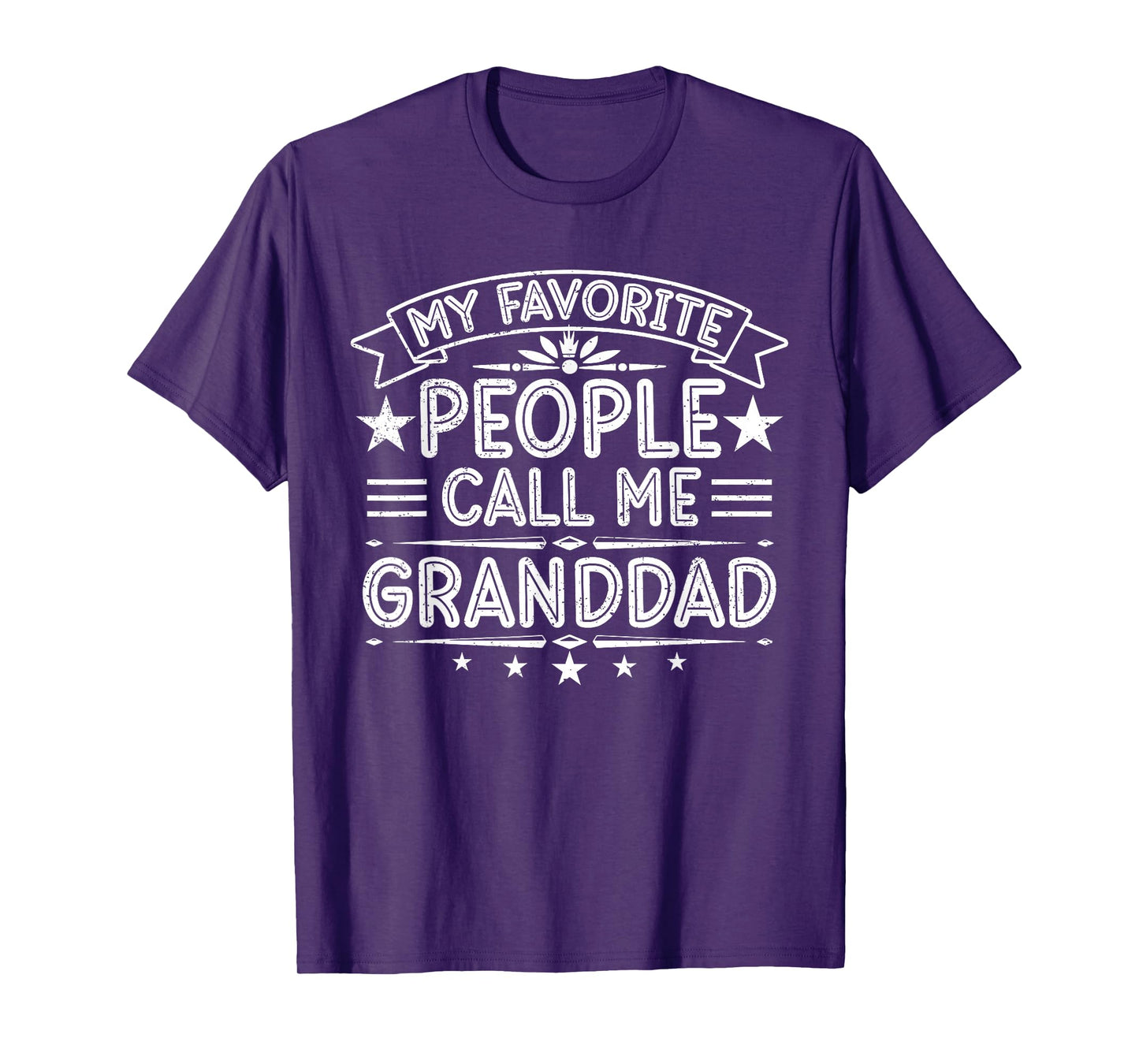 My Favorite People Call Me Granddad Funny Father's Day T-Shirt
