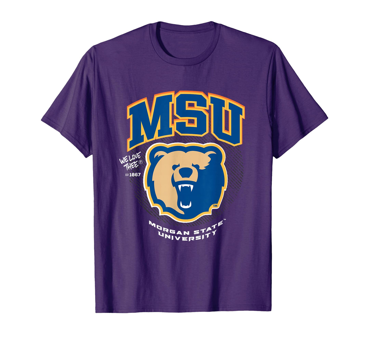 The Yard Essentials - Morgan State University - MSU T-Shirt