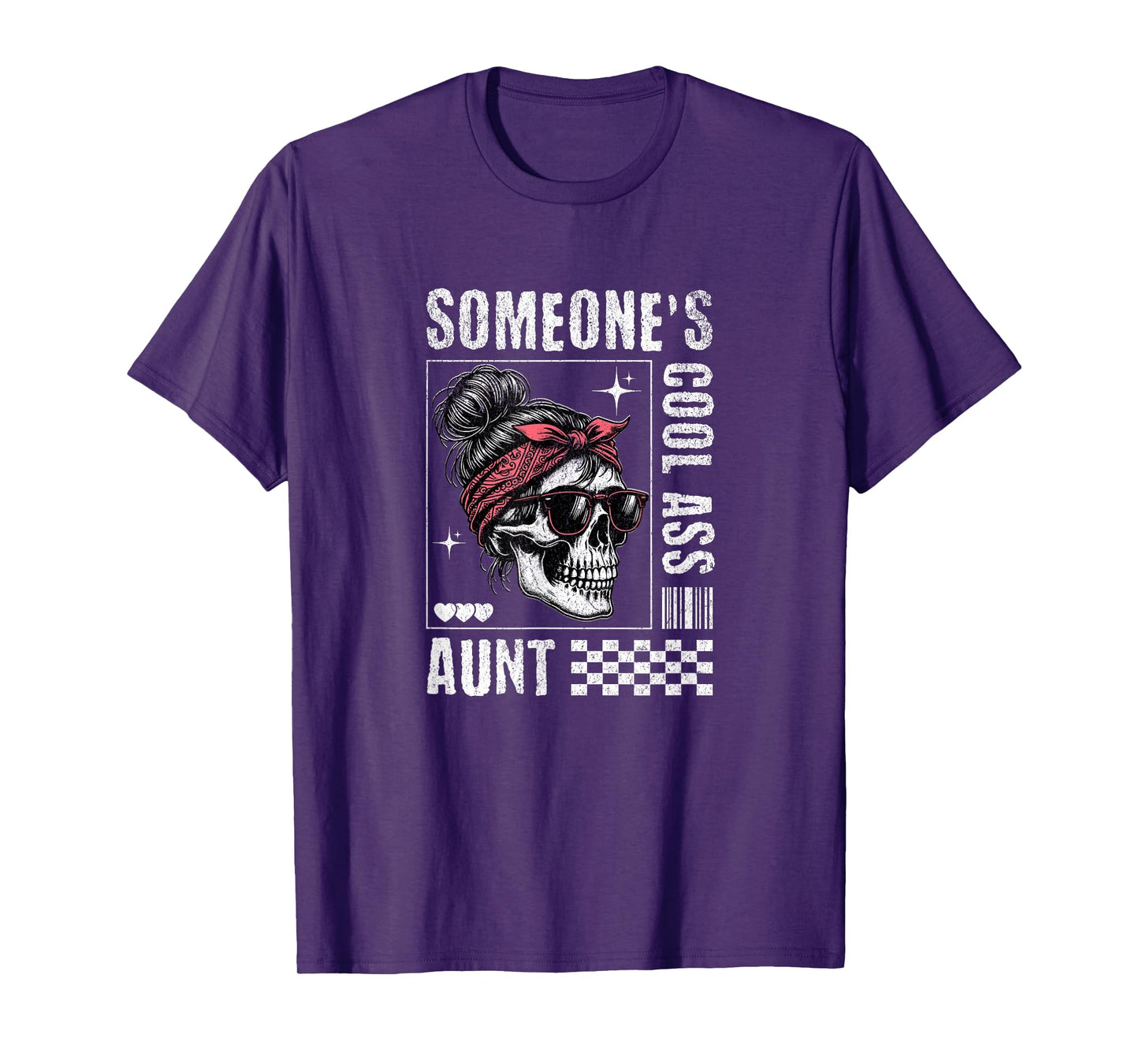 Someone's Cool Ass Aunt Funny Skeleton T-Shirt