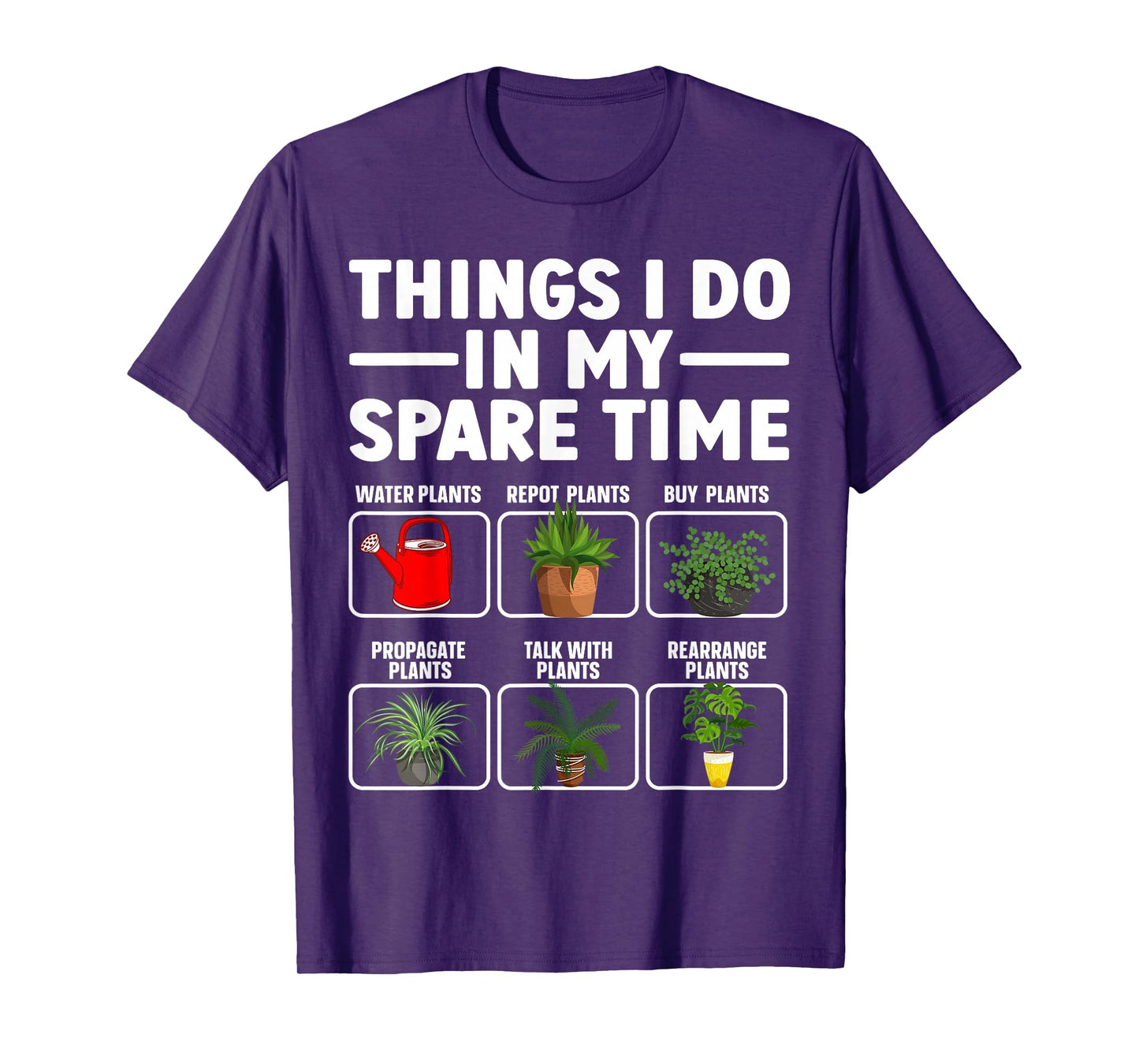 Funny Plant Art For Men Women Gardener Plant Lover Gardening T-Shirt