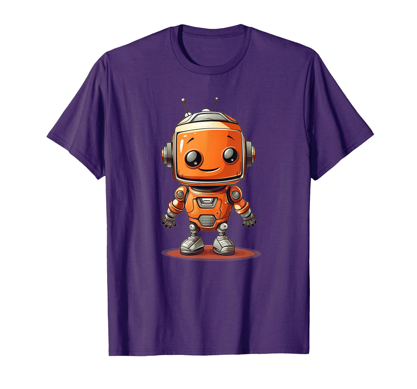 Funny orange Robot Boy Costume T-Shirt