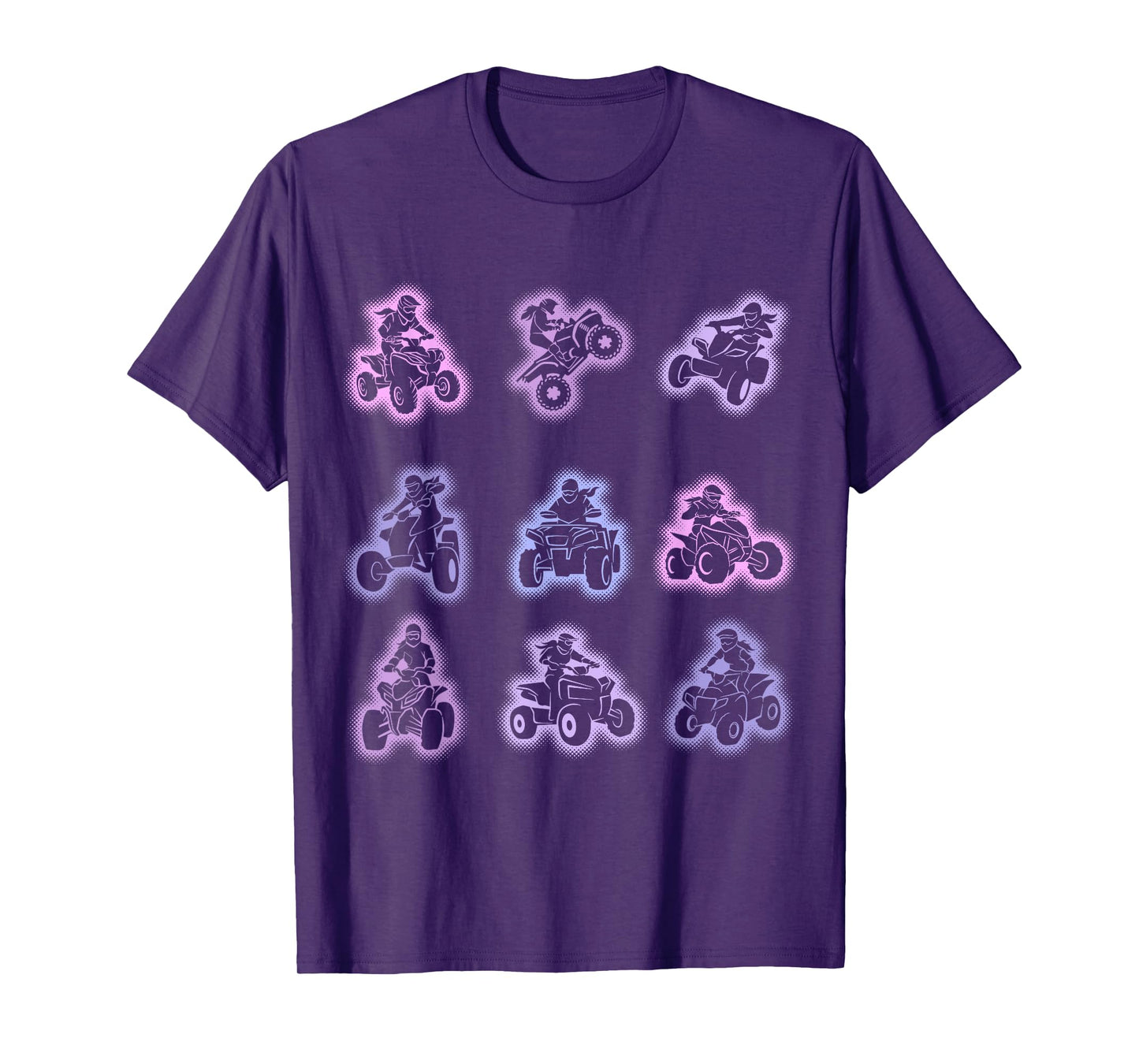 4 Wheeler ATV Quad Girls Kids Women T-Shirt