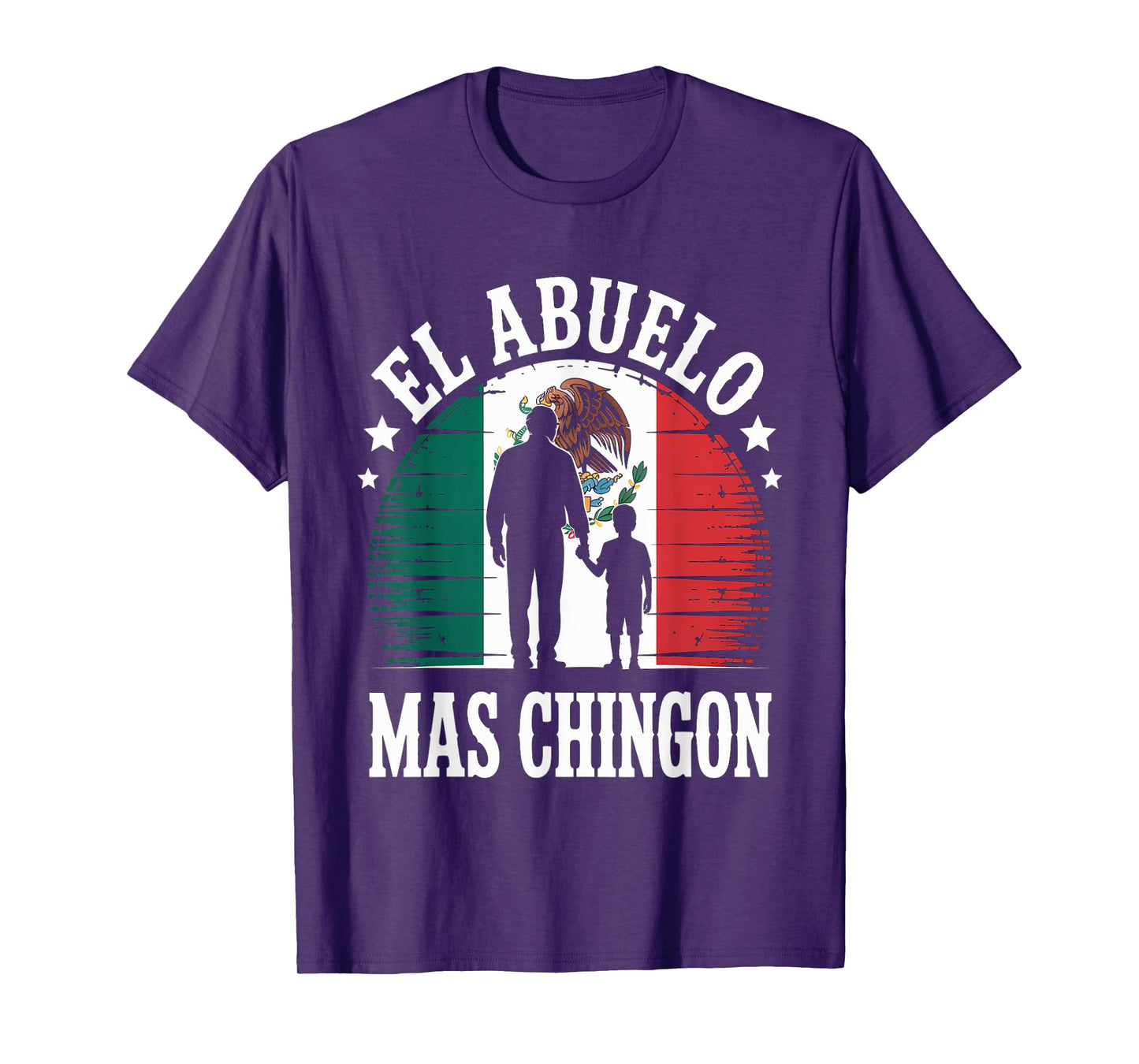 Coolest Mexican Grandpa Vintage Sombrero Design T-Shirt