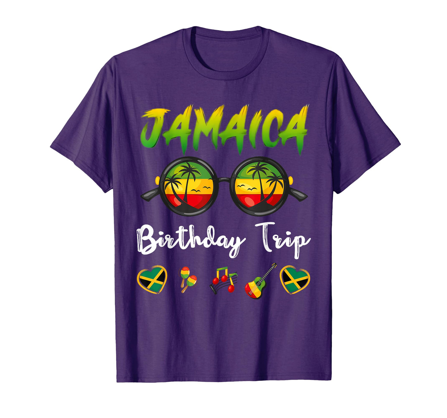Jamaica Birthday 2025 Family Trip 2025 Women Vacation Party T-Shirt