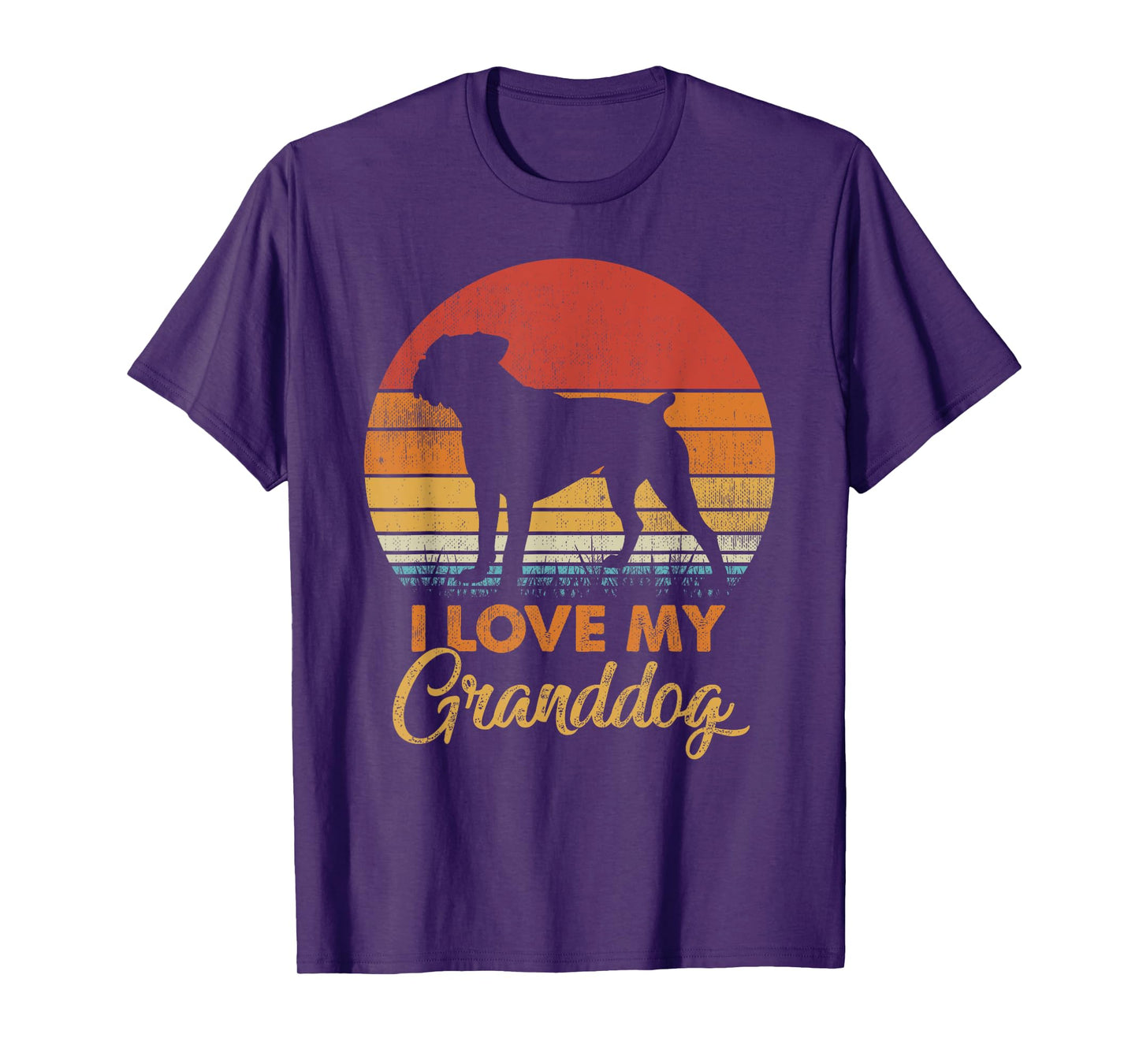 Love My Granddog Boxer Grandparents T-Shirt