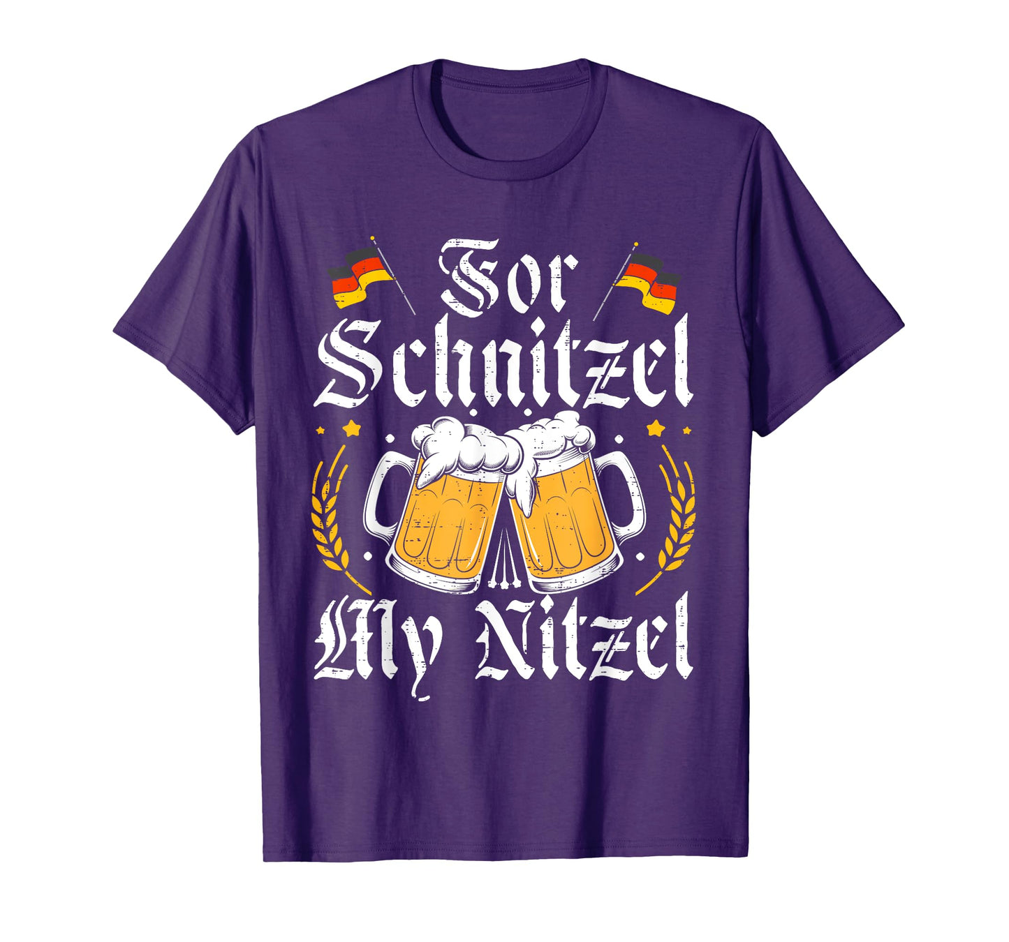 for Schnitzel My Nitzel Funny Oktoberfest German Men Women T-Shirt