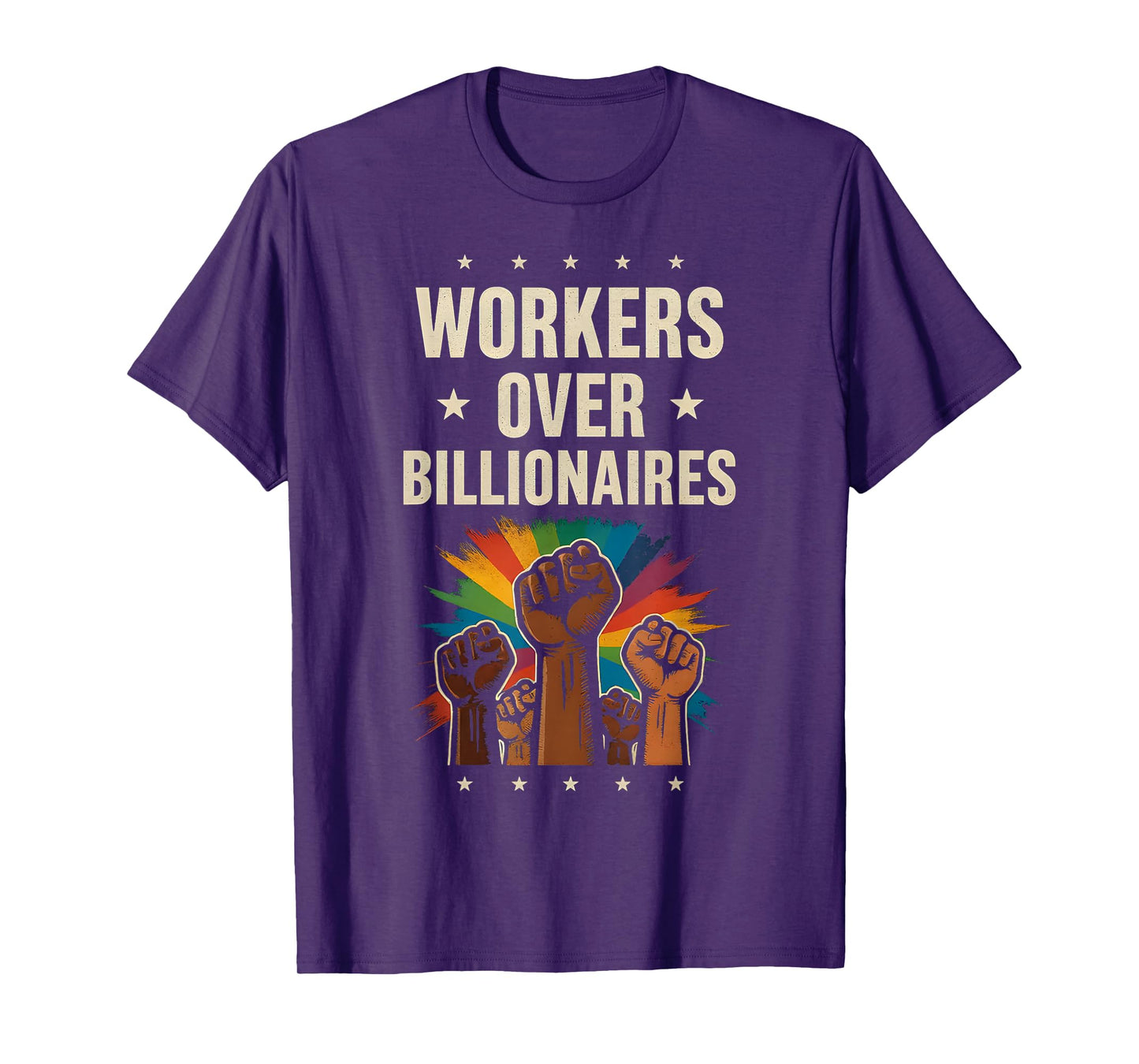 Workers Over Billionaires Protest Labor Day T-Shirt