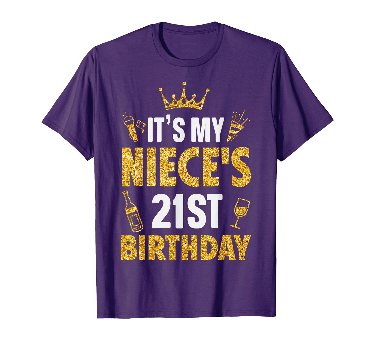 Niece It's My Niece's 21st Birthday 2004 21 Years Old T-Shirt