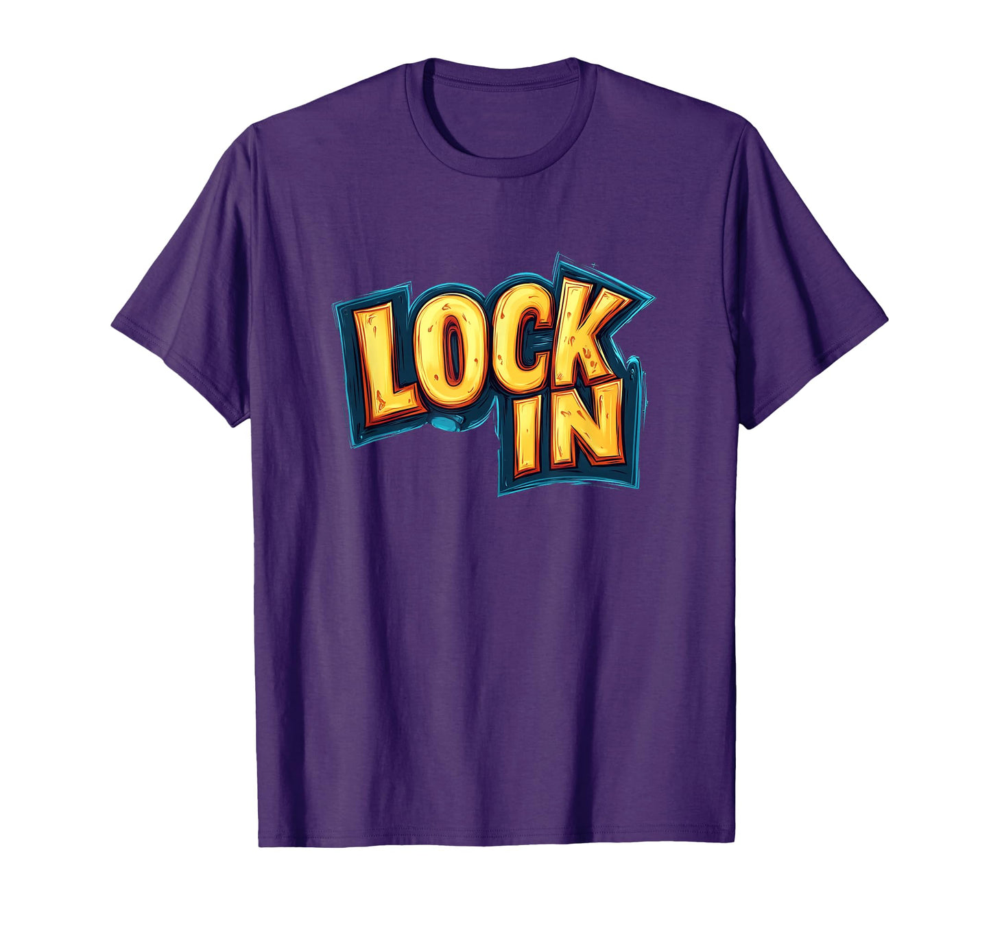 Awesome Lock in Speech Emblem T-Shirt