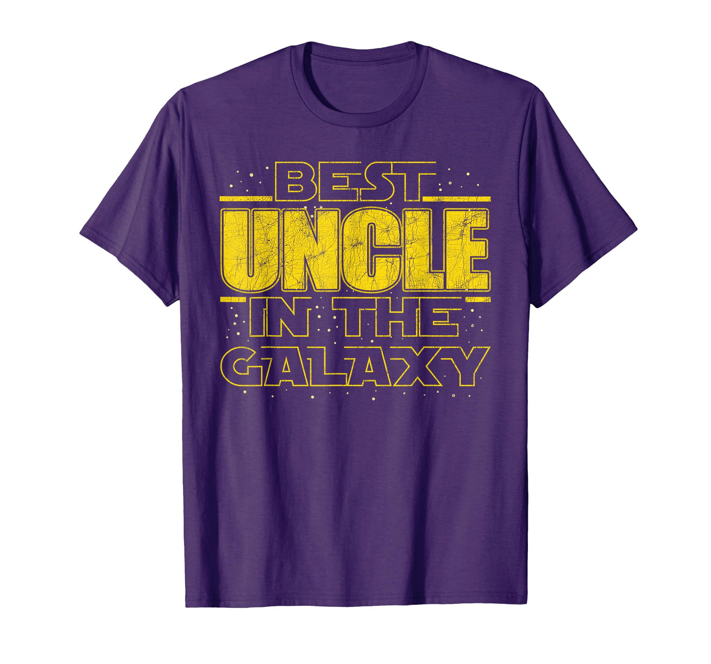 Space Fathers Day Uncle, Best Uncle in the Galaxy T-Shirt