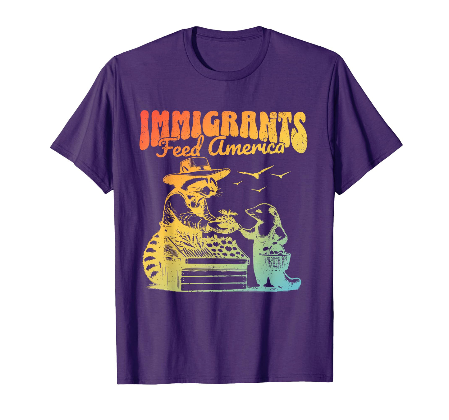 First Of All Immigrants Feed America T-Shirt