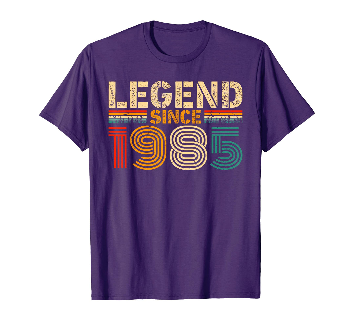 Legend Since 1985 Vintage Birthday Year 1985 Men Women Retro T-Shirt
