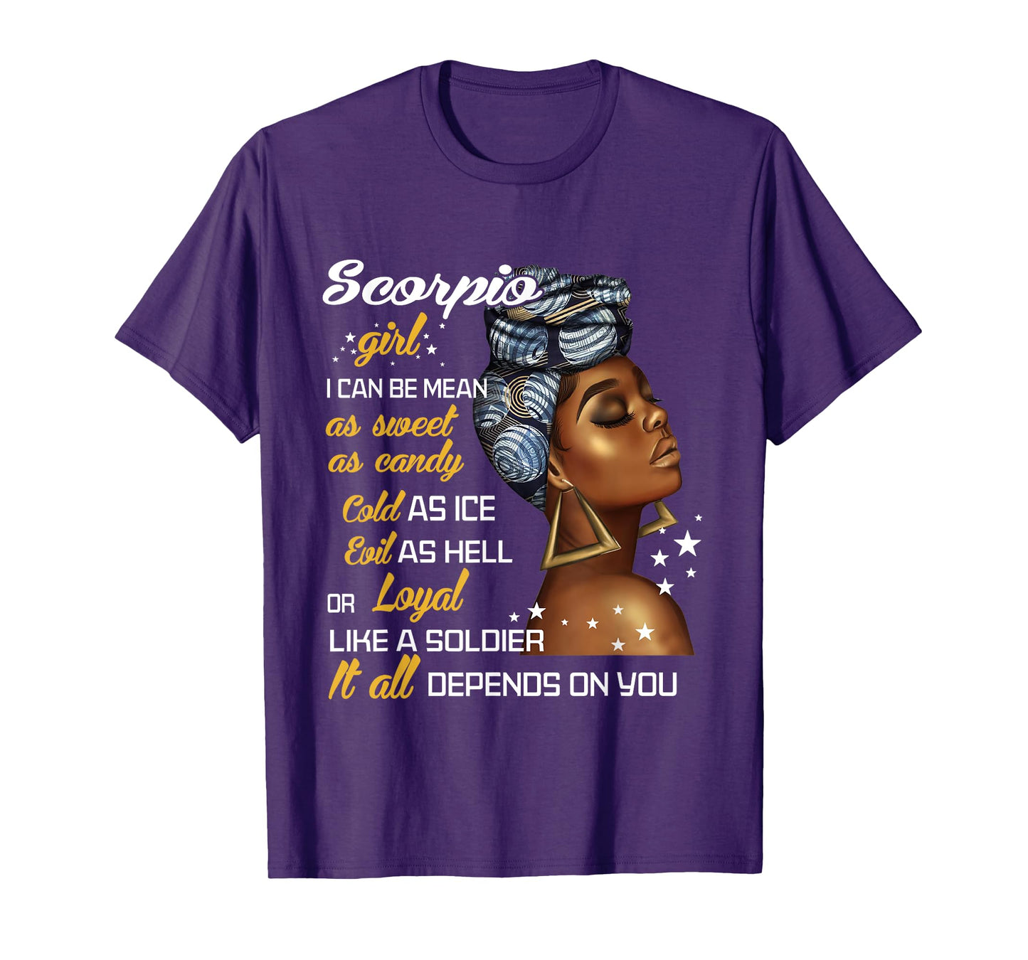 Birthday Gift Scorpio Girl October or November Women T-Shirt