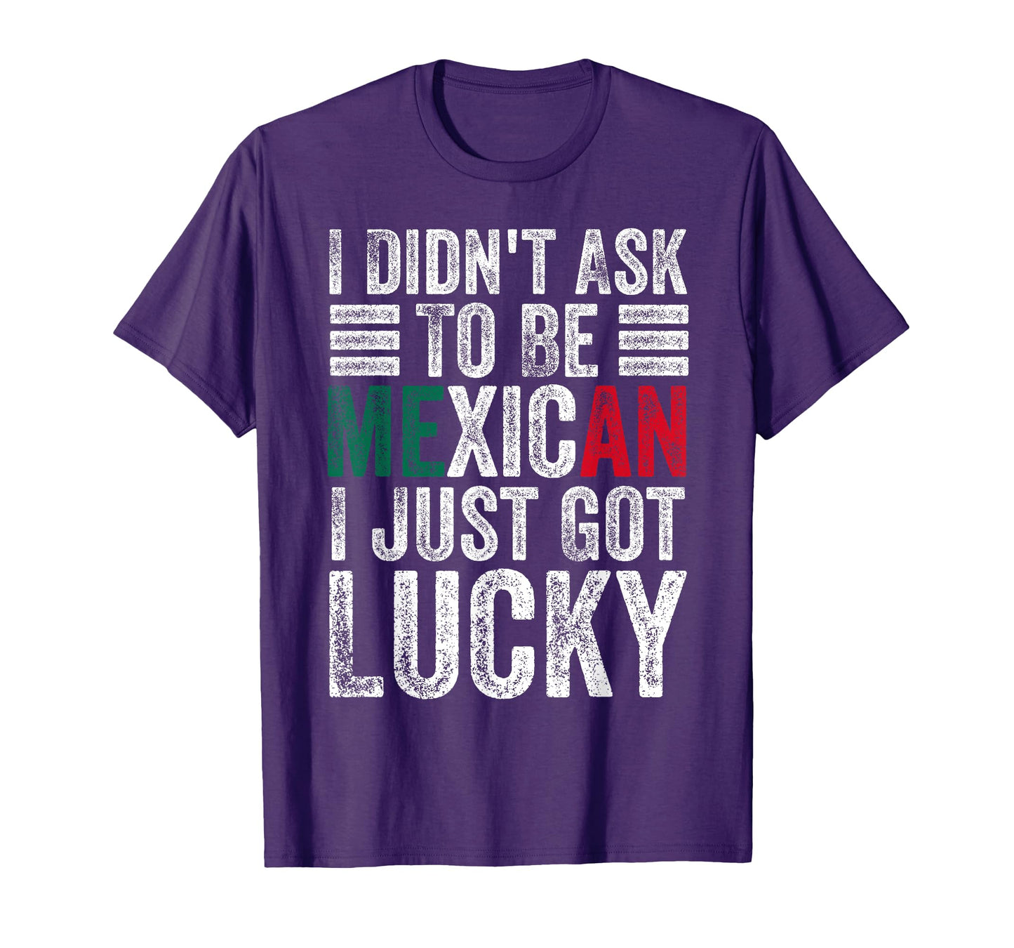 I Didn't Ask To Be Mexican Dad Husband Father's Day Funny T-Shirt