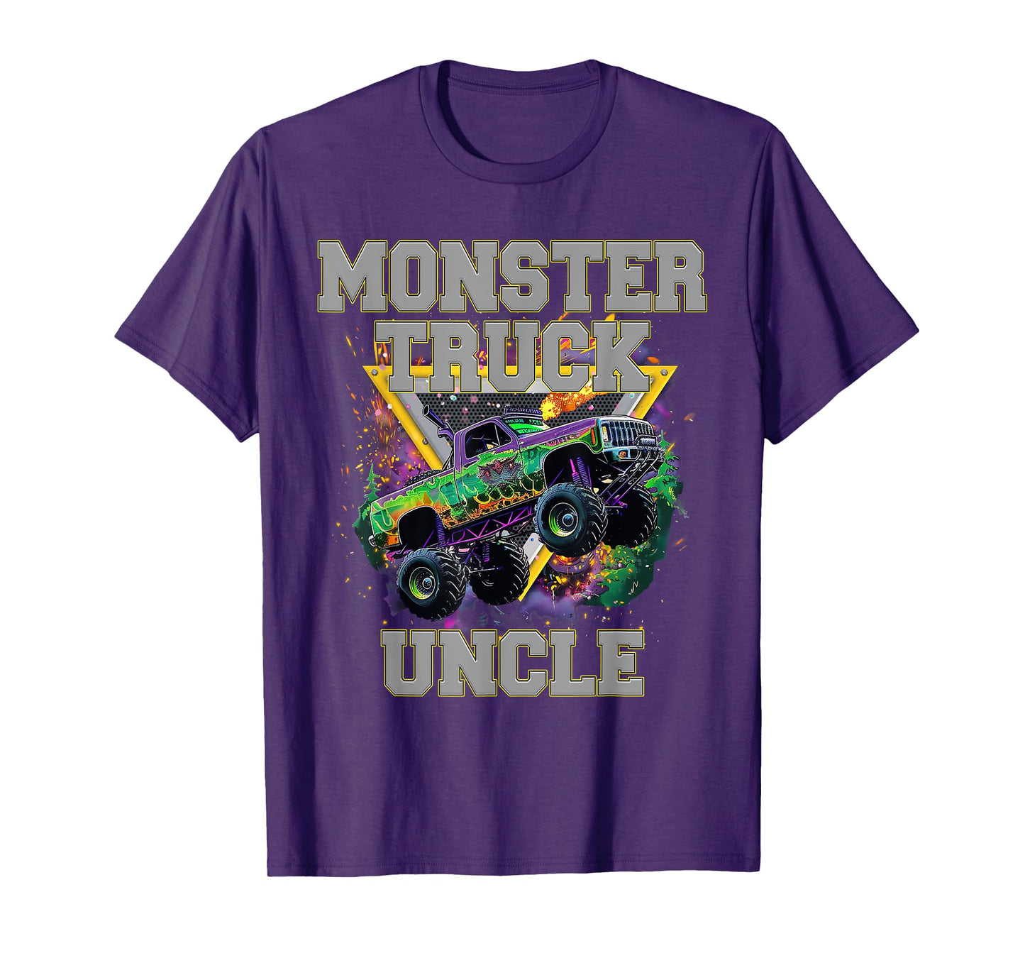 Monster Truck Uncle Monster Truck Are My Jam Truck Lovers T-Shirt