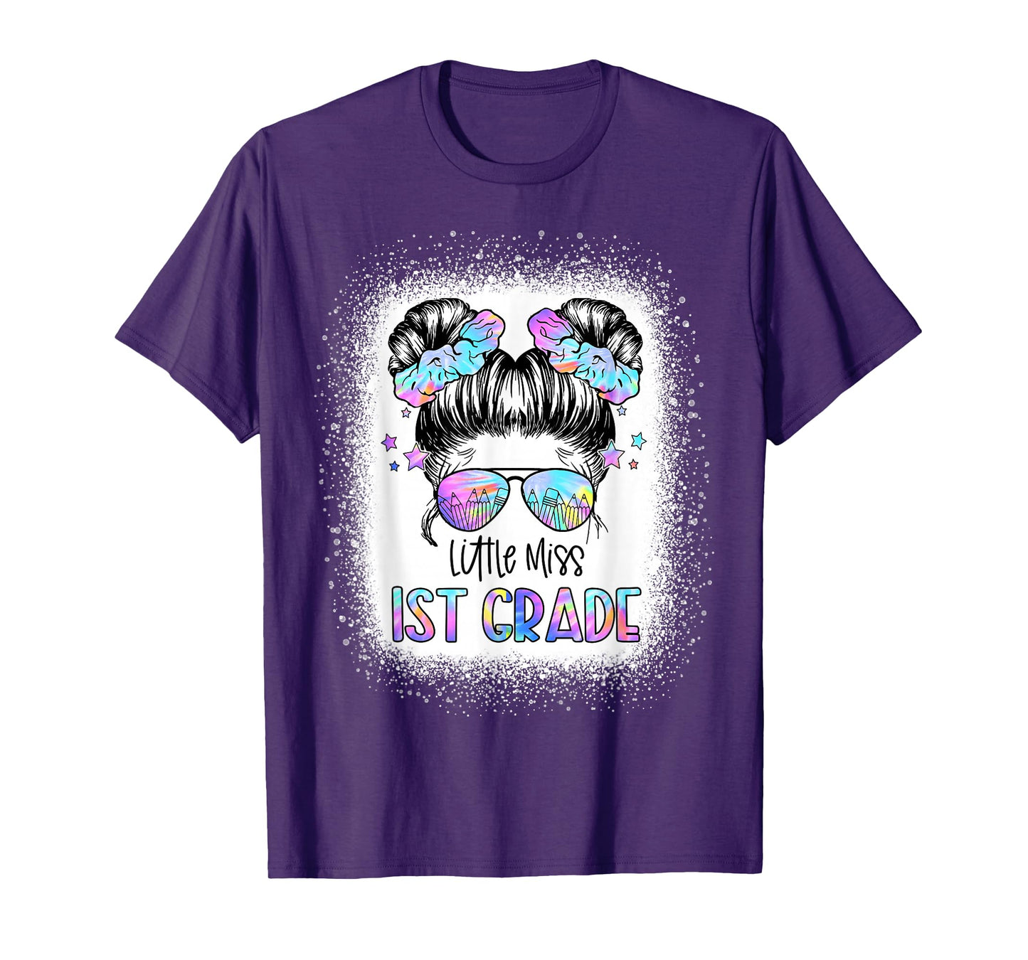 Little Miss 1st Grade First Day Of School First Grade Girls T-Shirt
