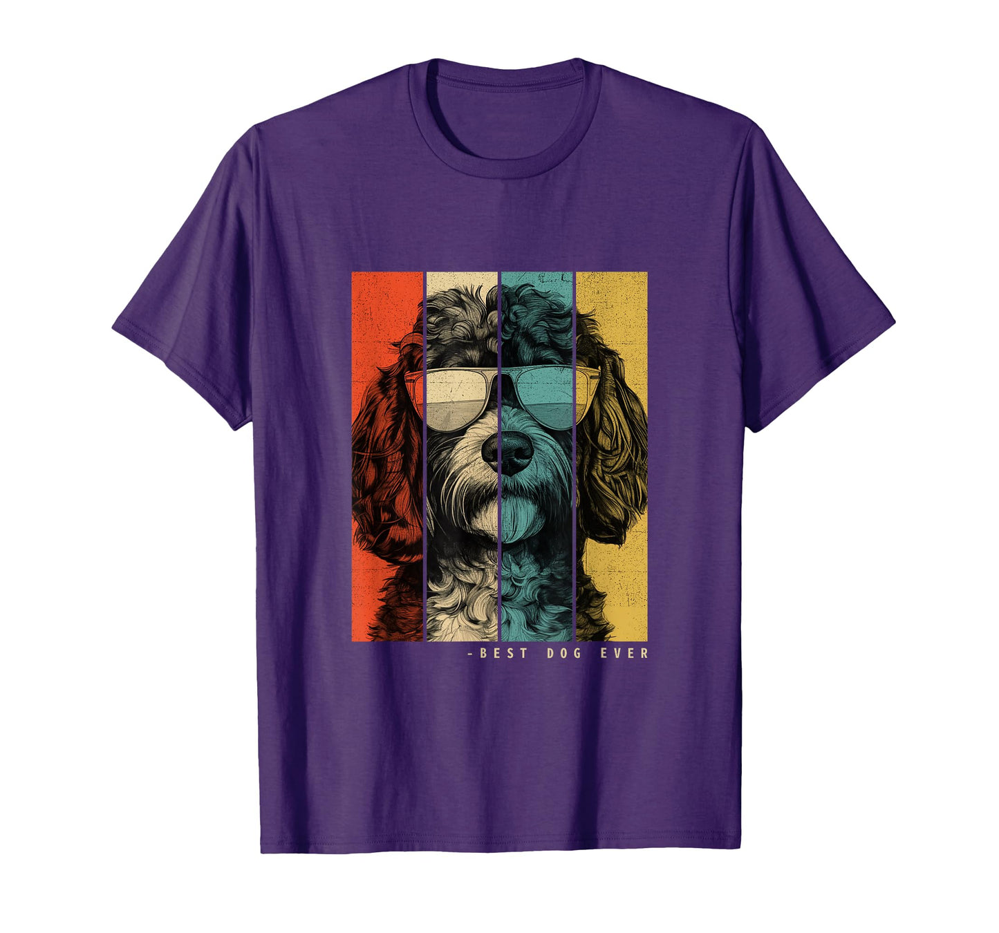 Vintage Cockapoo Dog Mom Dad Kids Men Women T-Shirt
