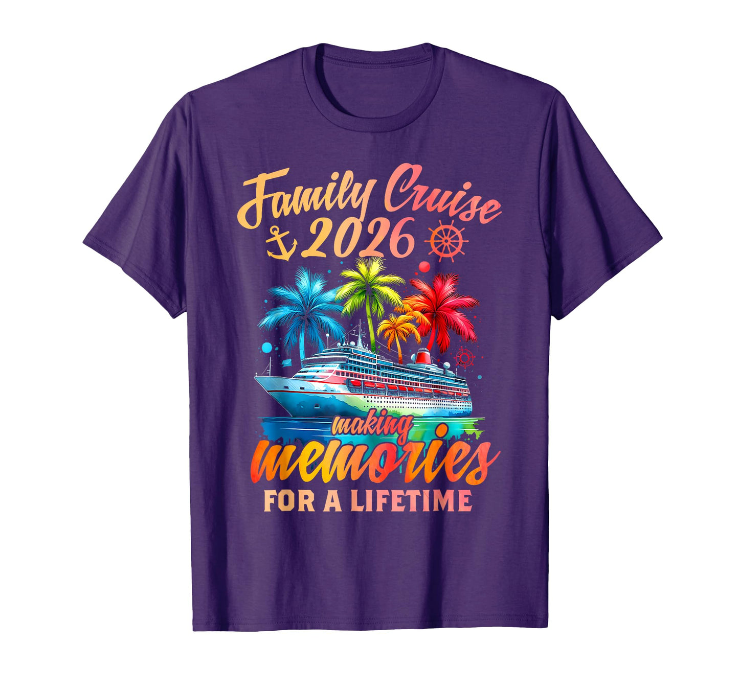 Family Cruise 2026 Family Matching Cruise Vacation Party T-Shirt
