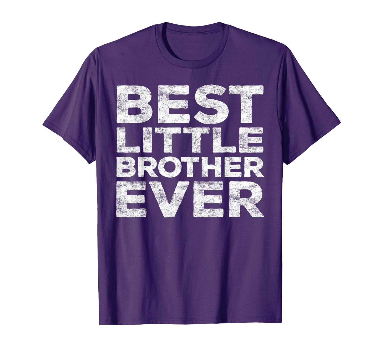 Best Little Brother Ever Shirt Men Teen Boy Brother Sibling T-Shirt