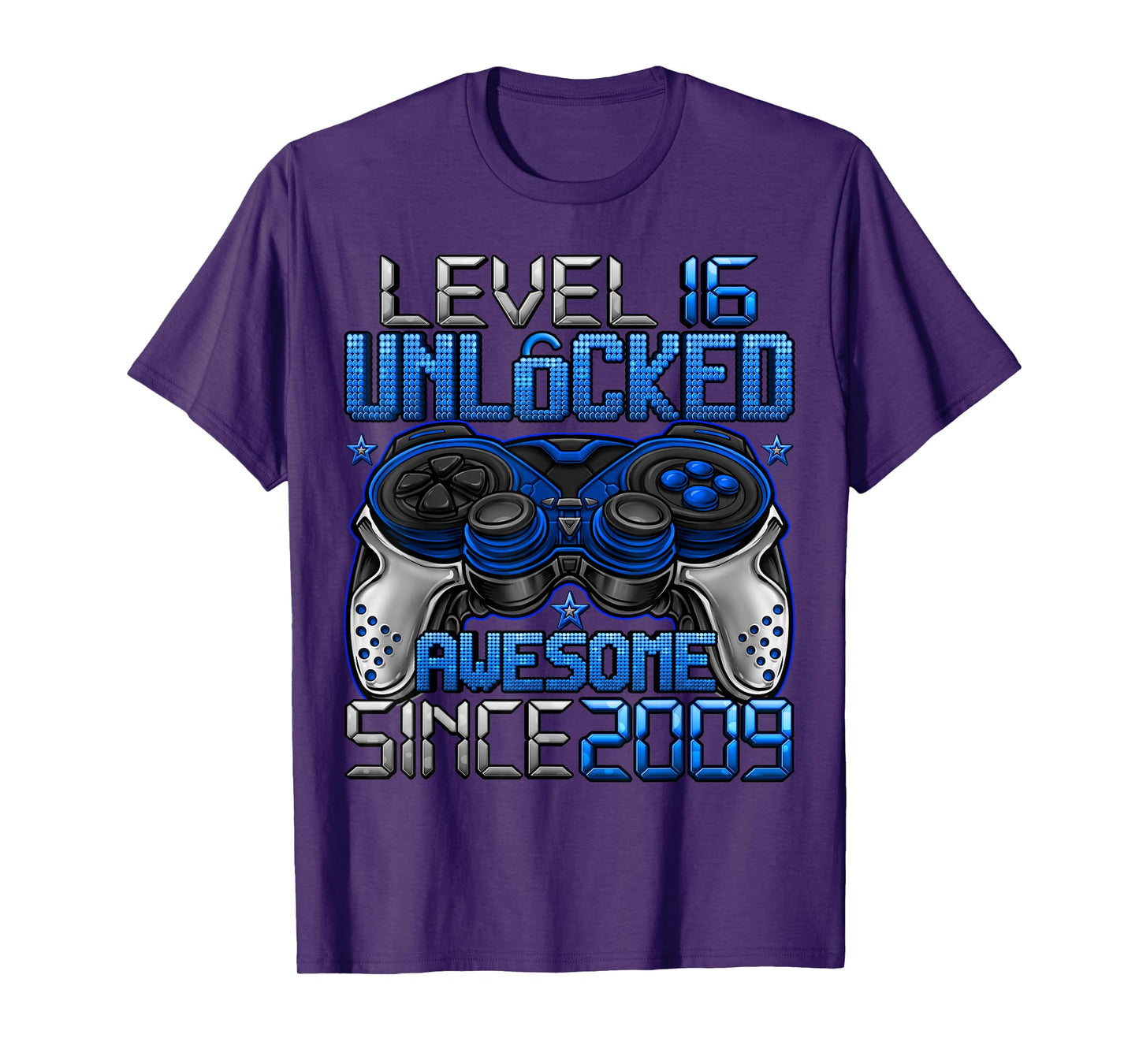 Level 16 Unlocked 16 Year Old Gifts Boys 16th Birthday Boy T-Shirt