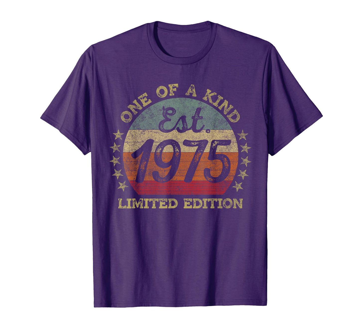 Est. 1975 50th Birthday Limited Edition 50 Year Old T-Shirt