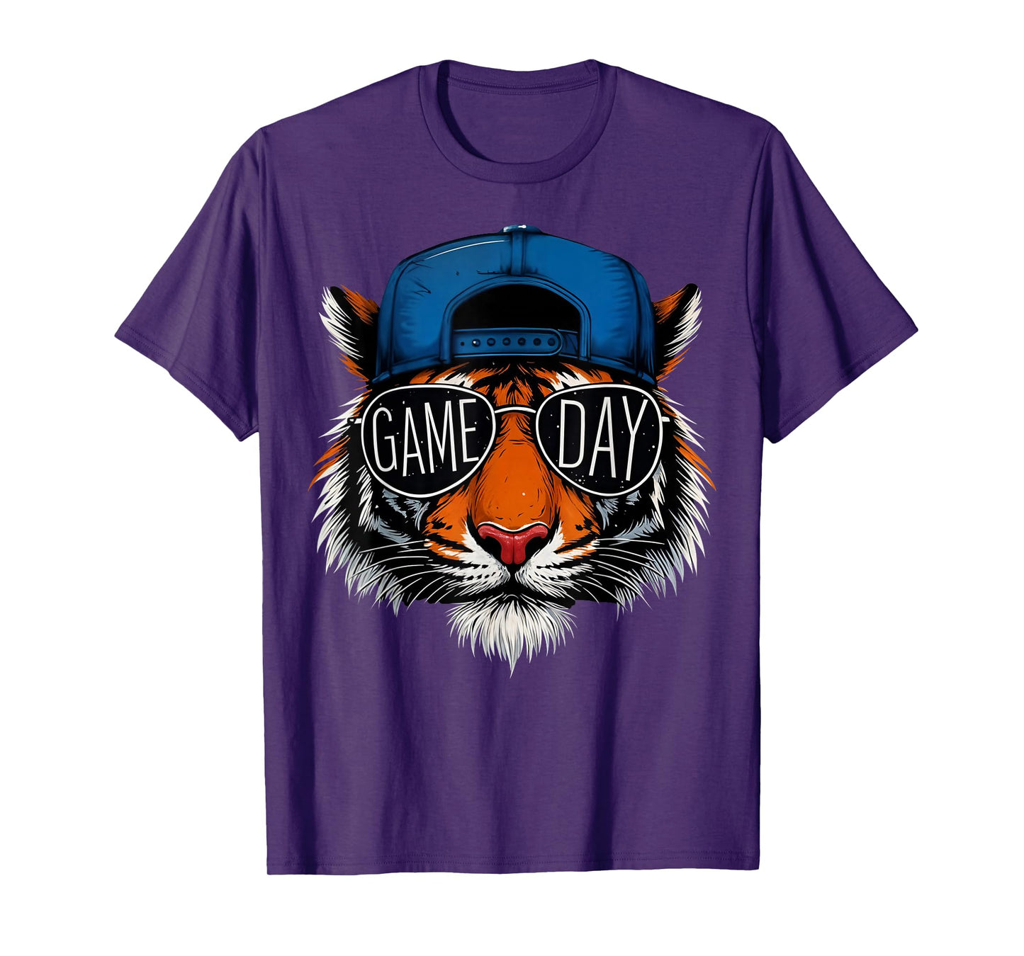 Vintage Game Day Retro Name Tigers Gift for Men Women Kid T-Shirt