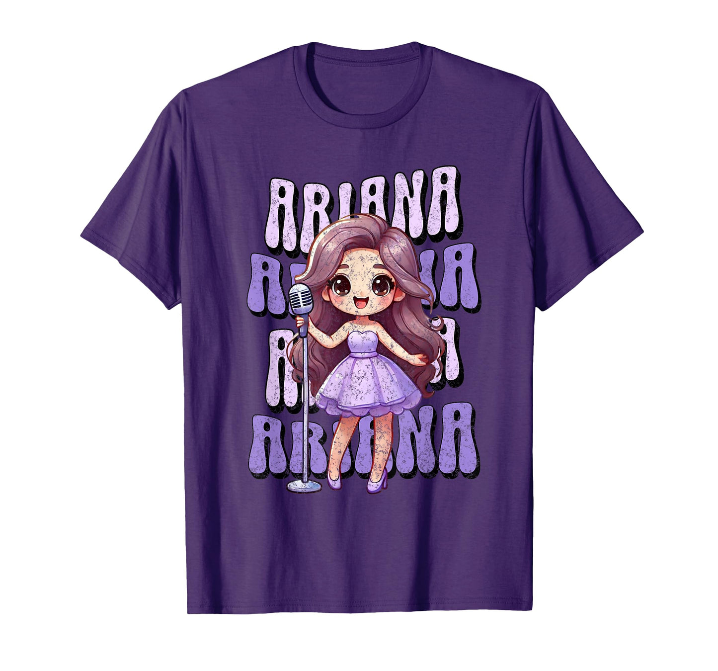 Ariana First Name Proud Personalized Vintage T for Girls T-Shirt