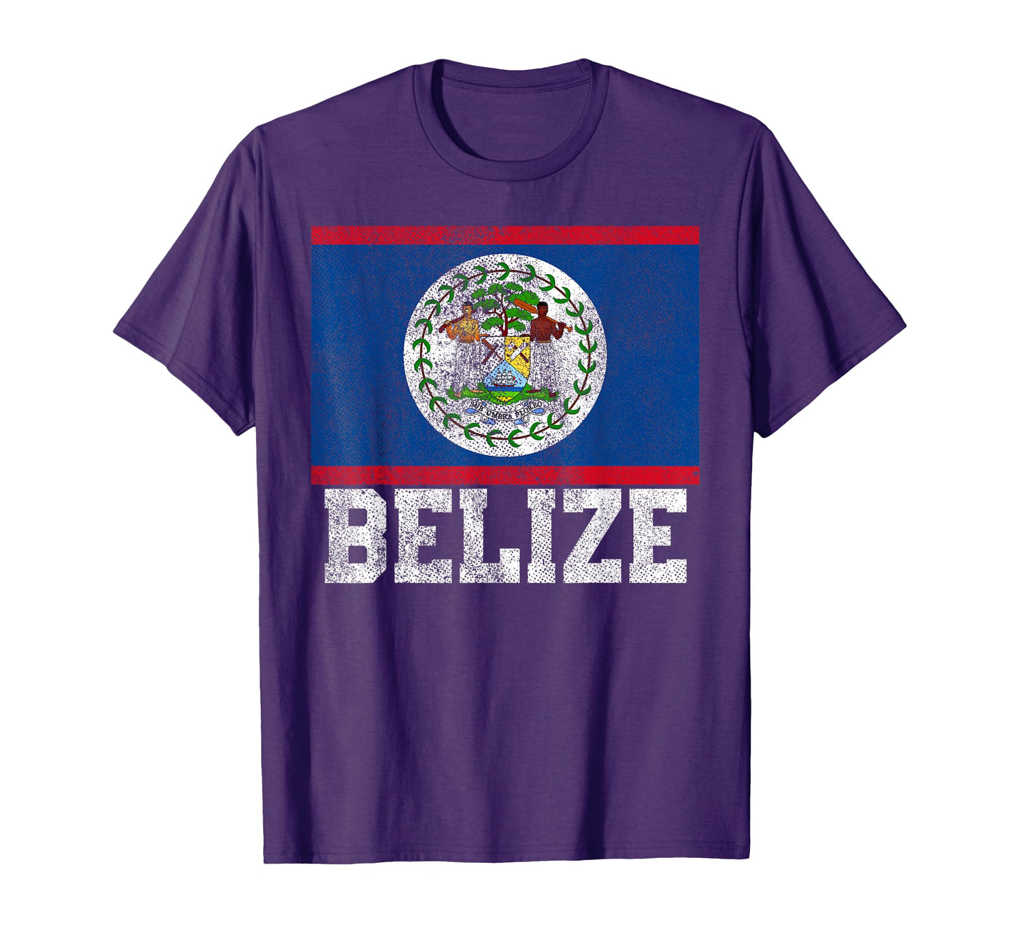 Belize Flag National Pride Roots Country Nation Souvenir T-Shirt