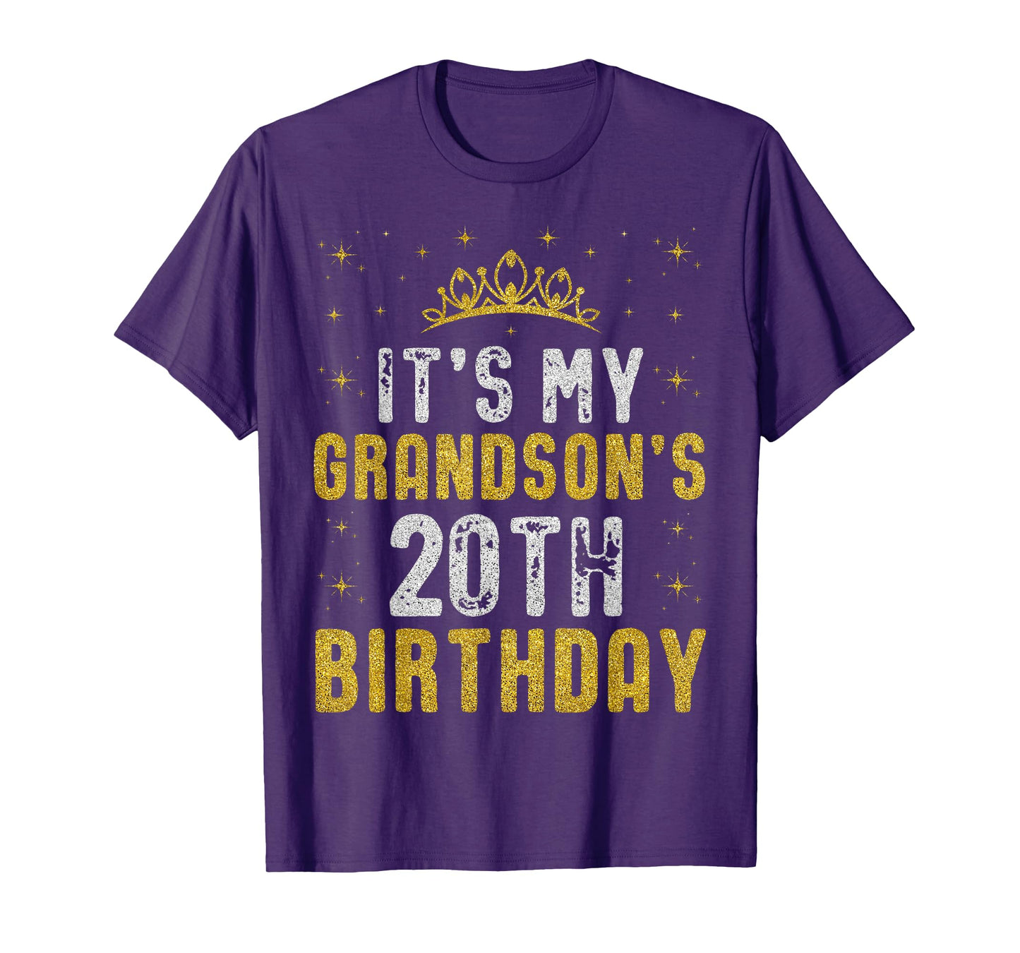 Happy It's My Grandson's 20th Birthday 2005 20 Years Old T-Shirt